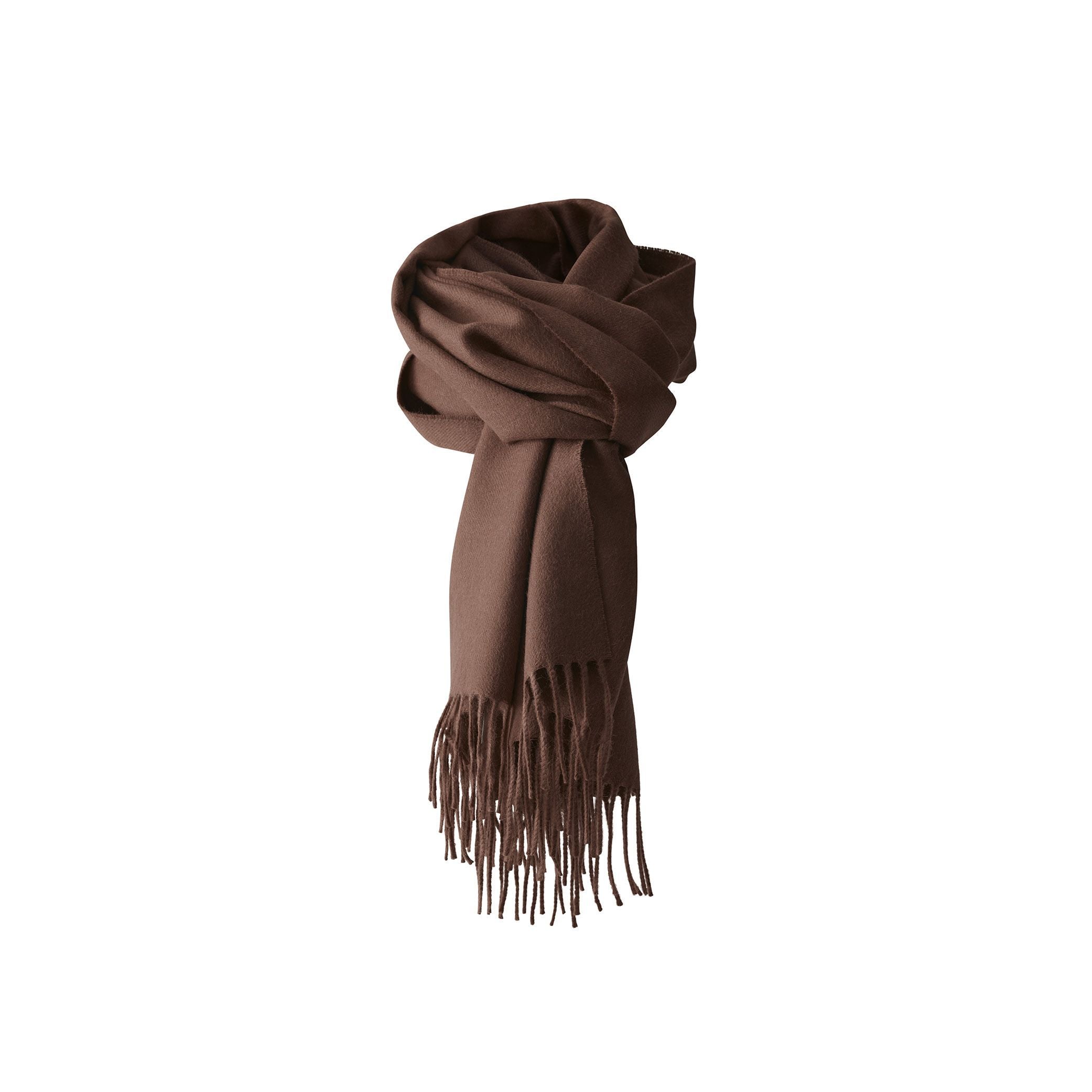 Silkeborg Uldspinderi Lima Scarf 60x200 Cm, Rosewood