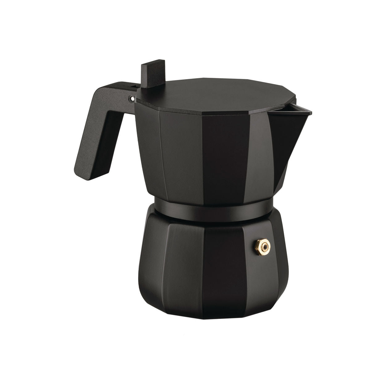 Kávovar Alessi Moka Espresso Black, 3 šálky