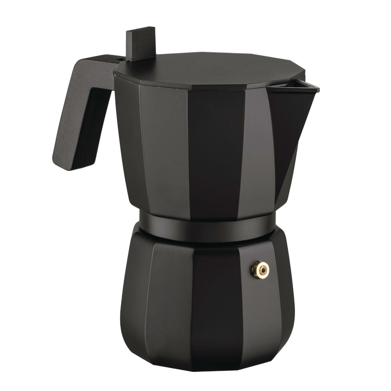 Kávovar Alessi Moka Espresso Black, 6 šálků