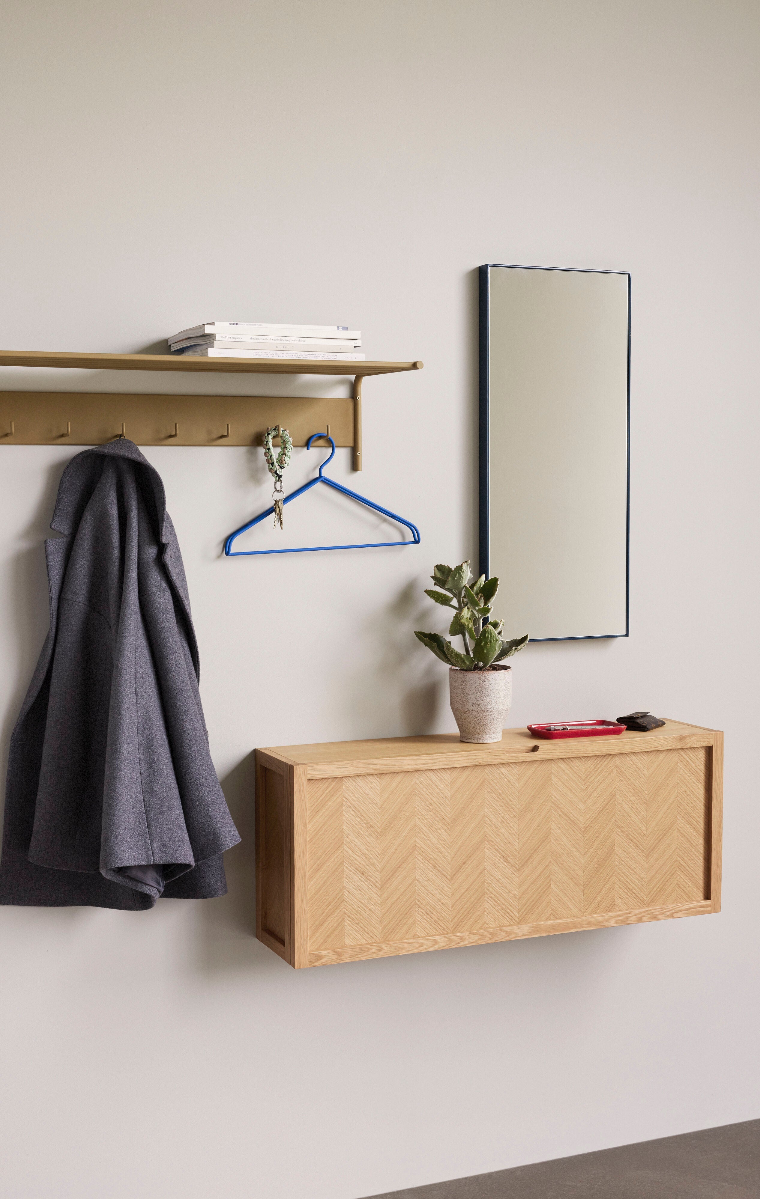 Hübsch Fusion Coatrack, Ocher