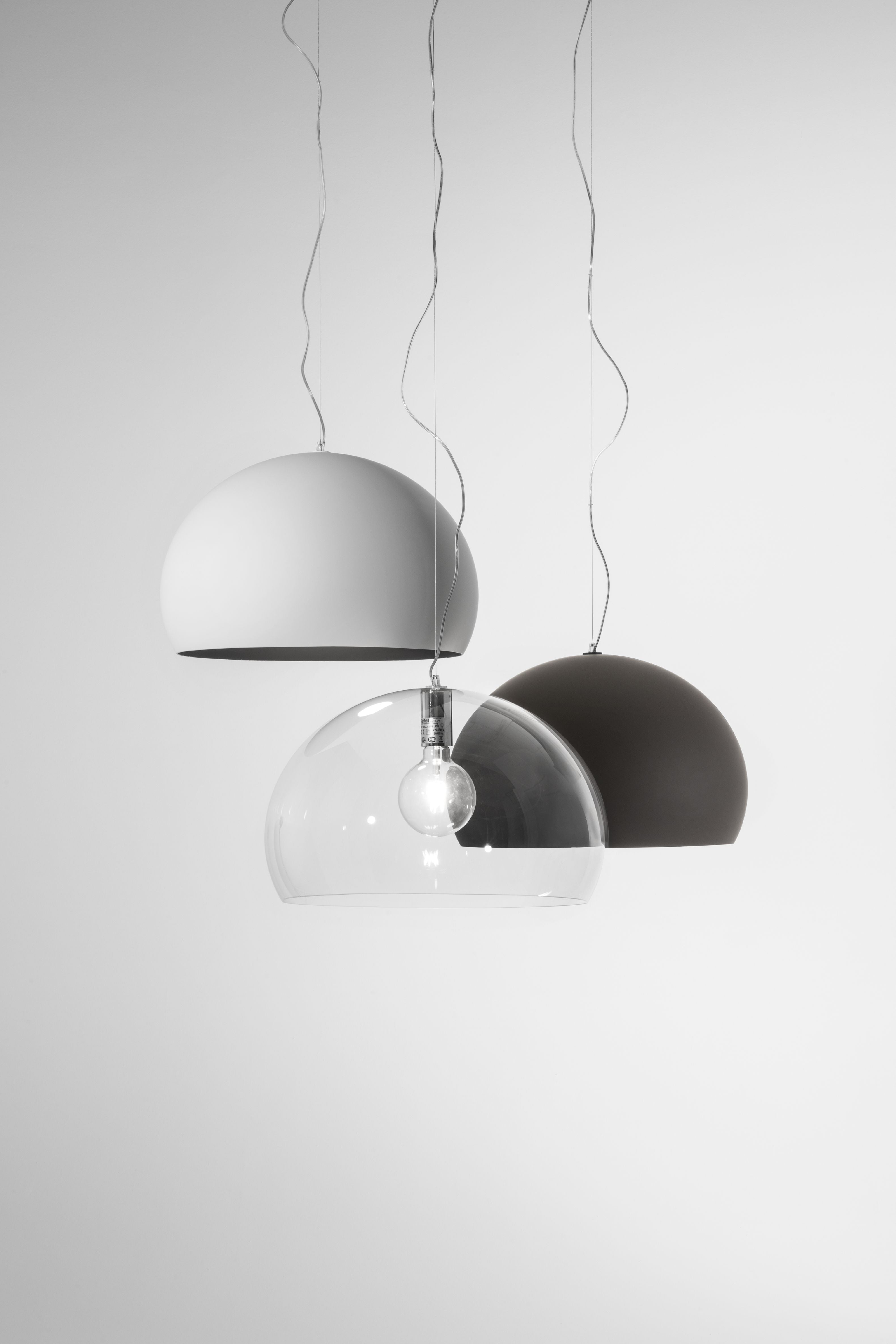 Kartell FL/Y Suspension Lamp, měď