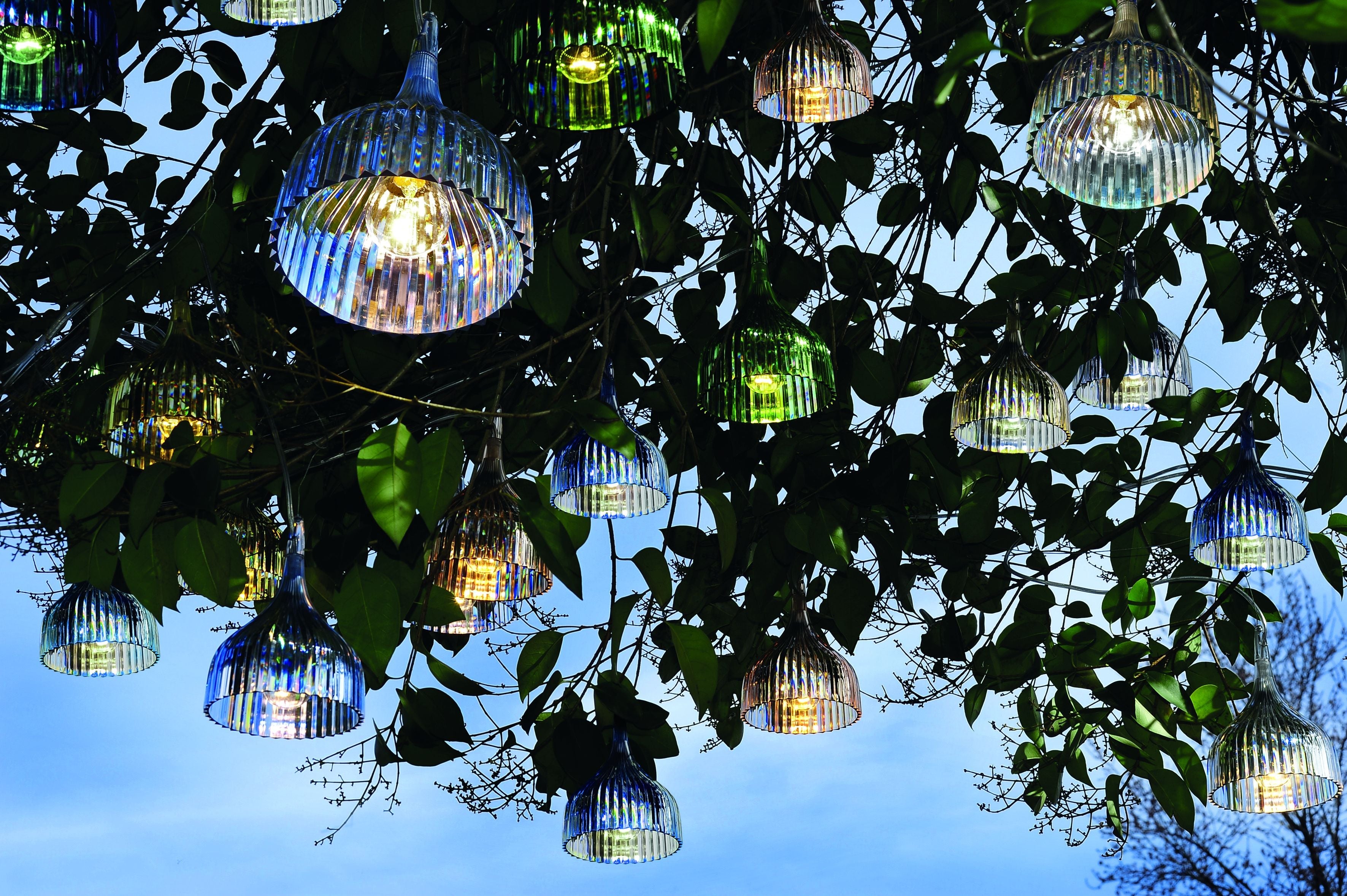 Kartell E' Pendant Lamp, Crystal