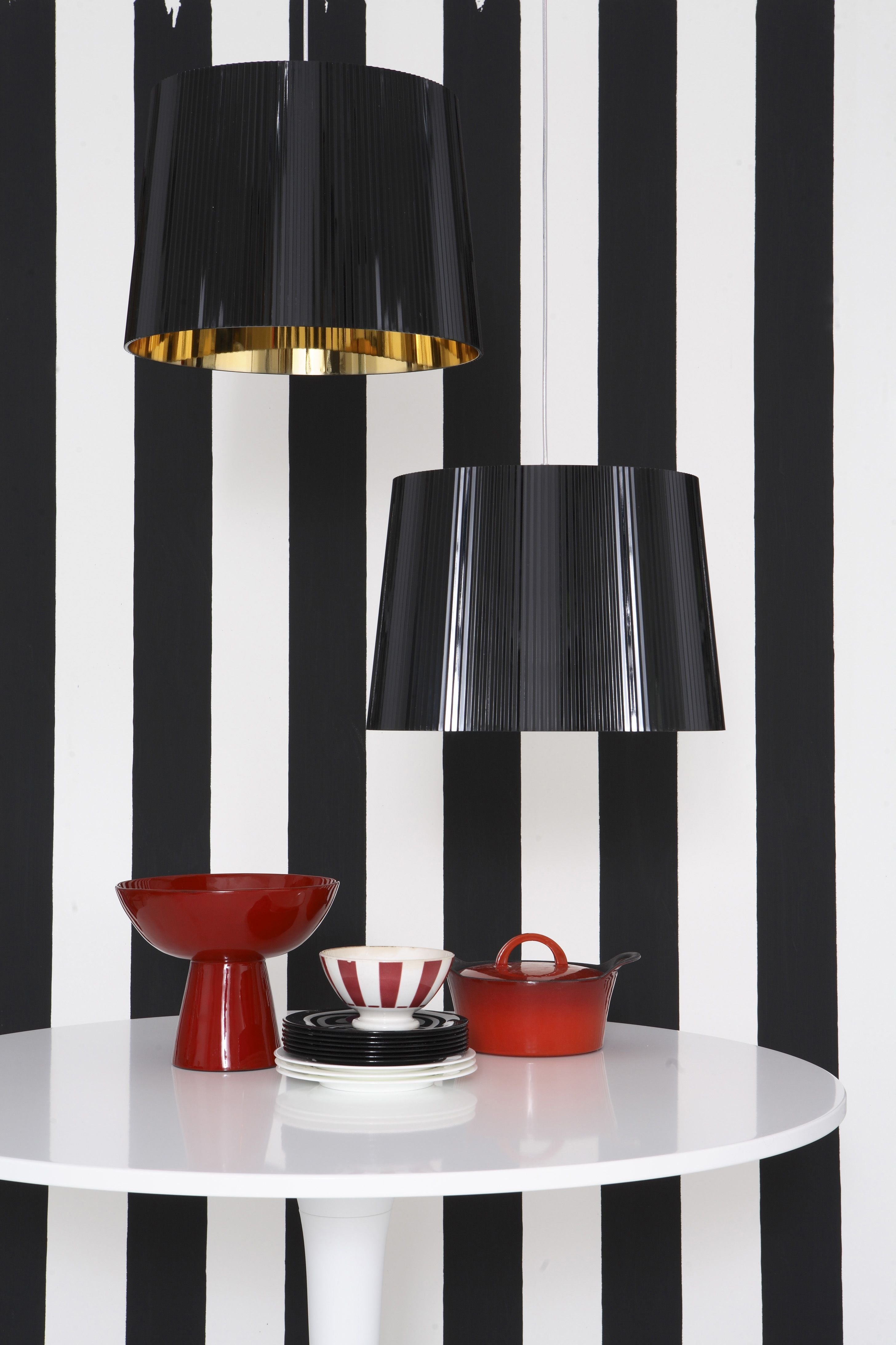 Kartell Gè Suspension Lamp, růžová