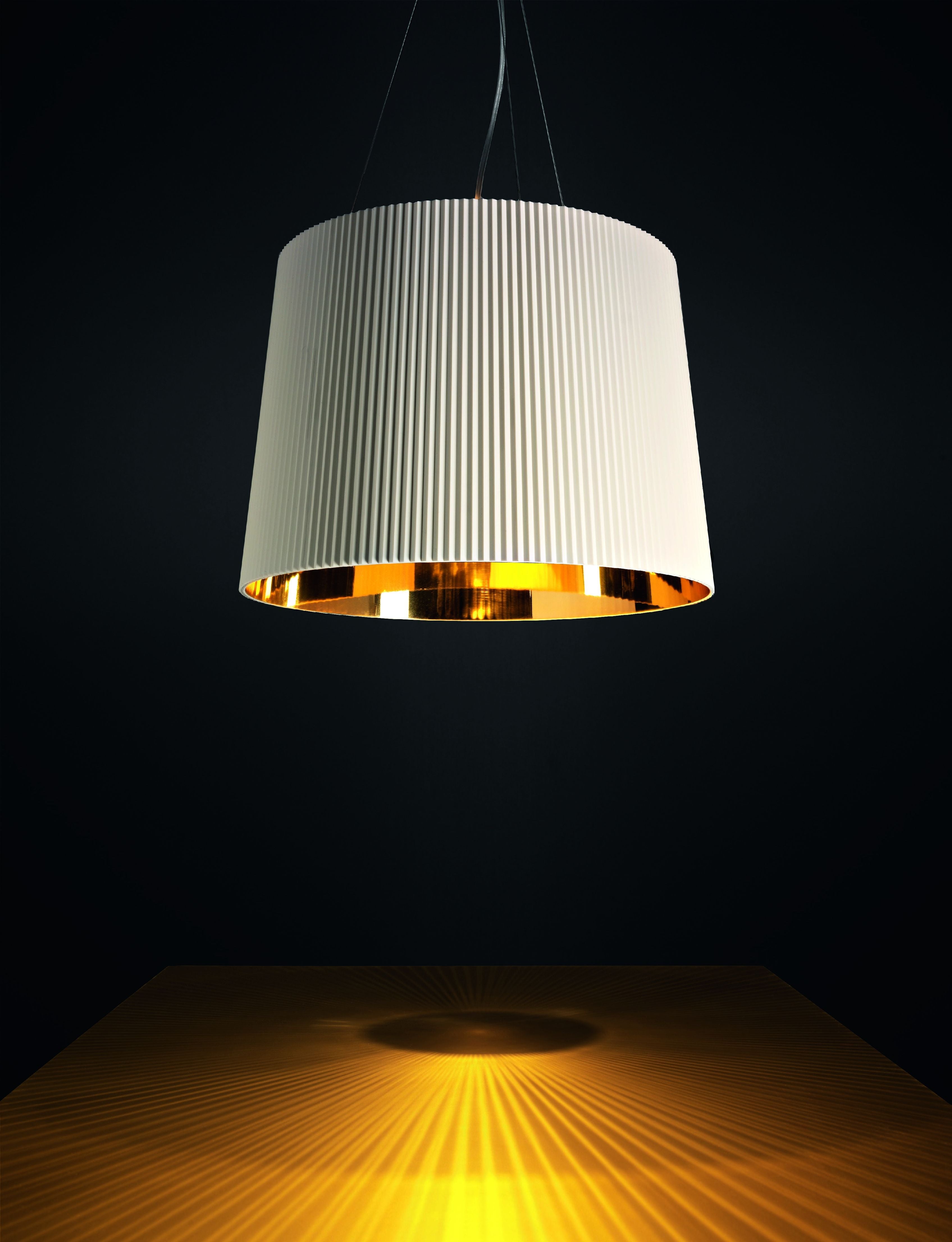 Kartell Gè Suspension Lamp, růžová