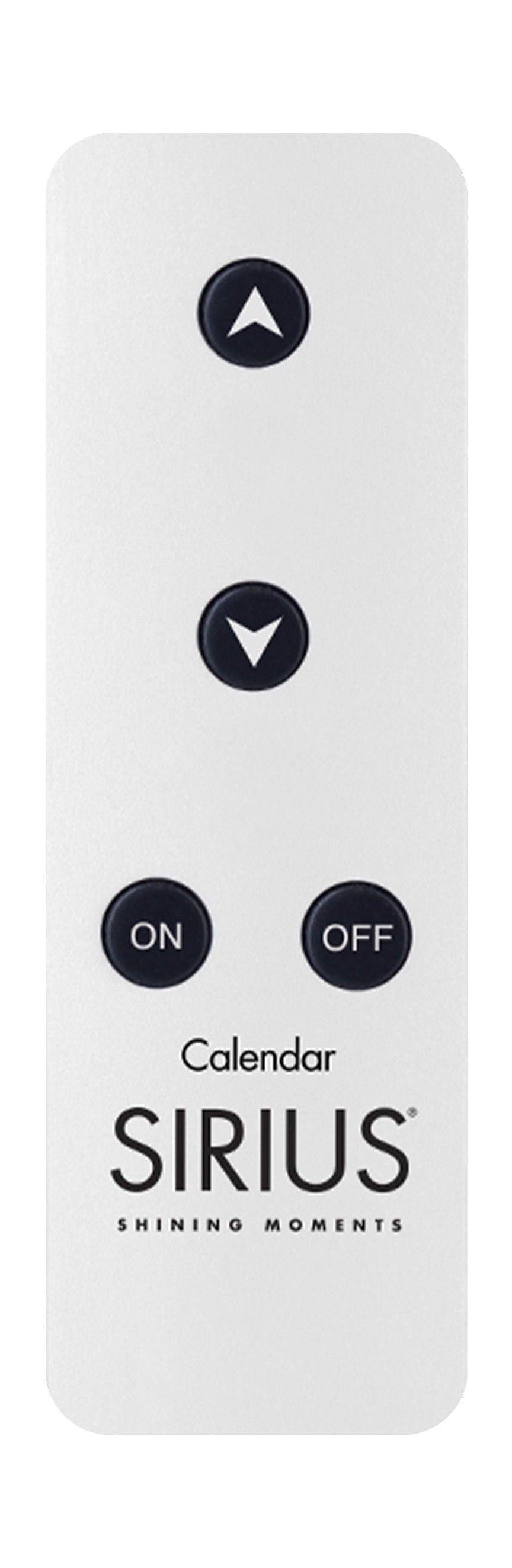 Síňka na dálkové ovládání Sirius Remote Control. CR2032