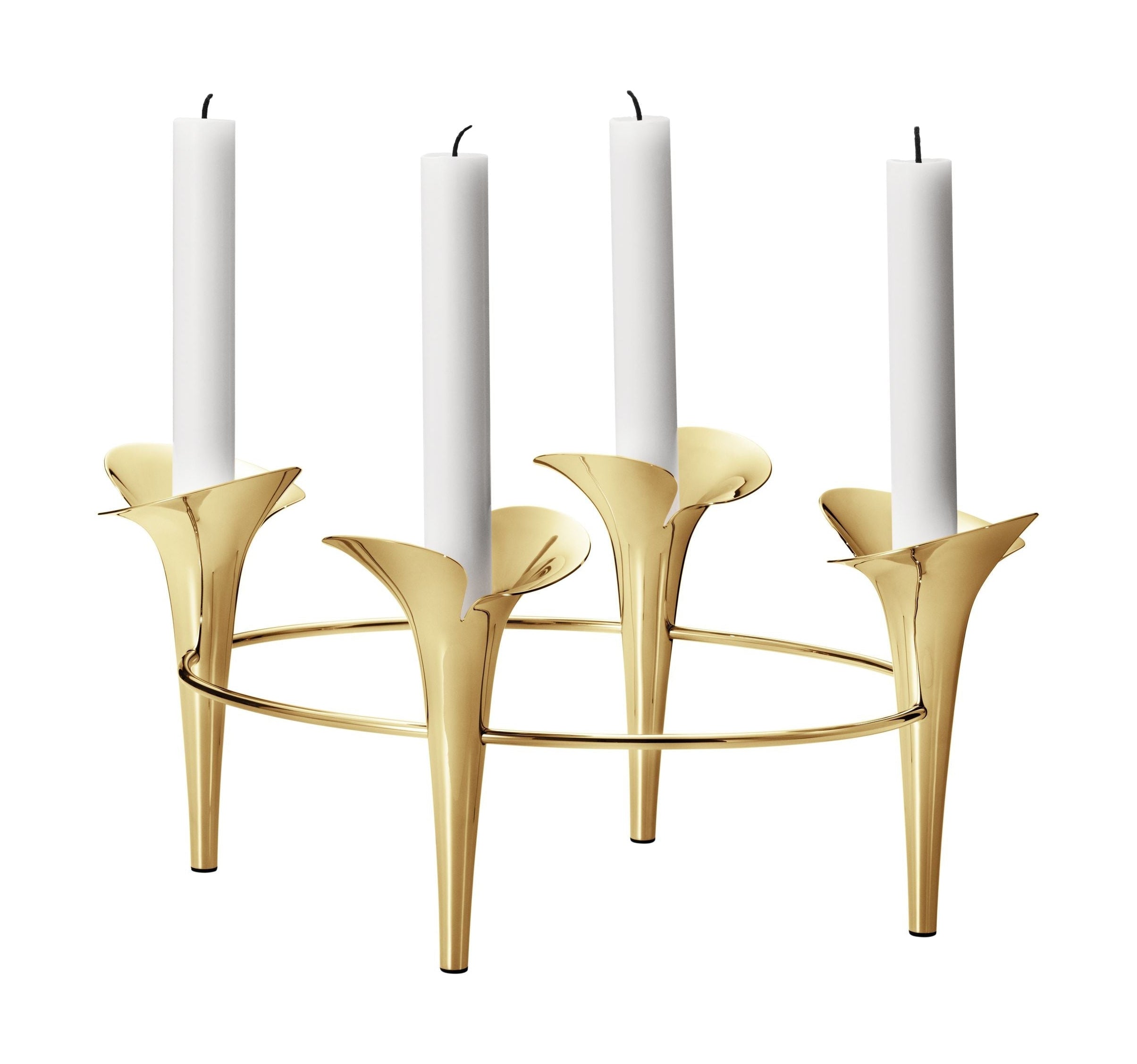 Georg Jensen Bloom Botanica Taper svíčky 4, zlato