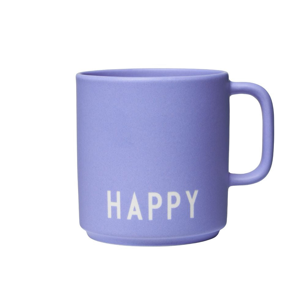 Design Letters Favorite Cup s rukojetí, Happy