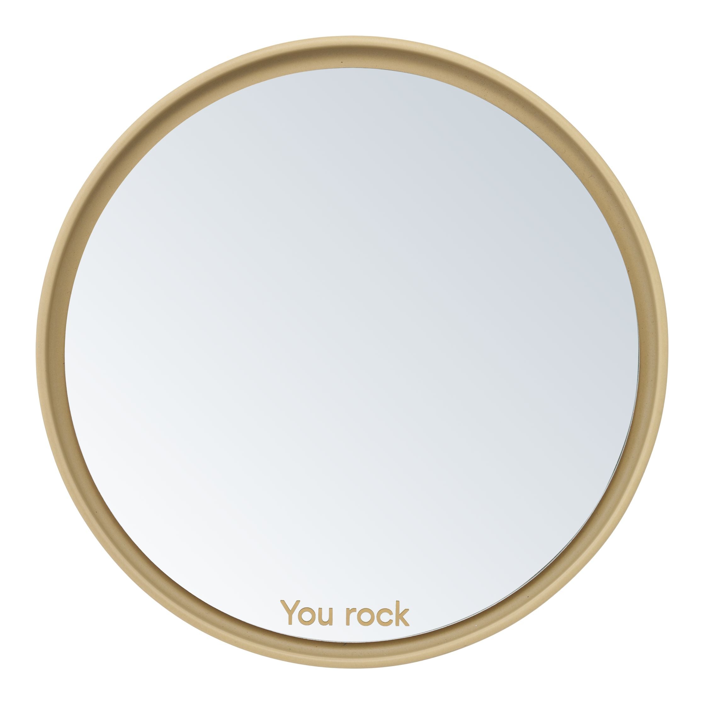 Designové písmena Mirror Mirror, Beige