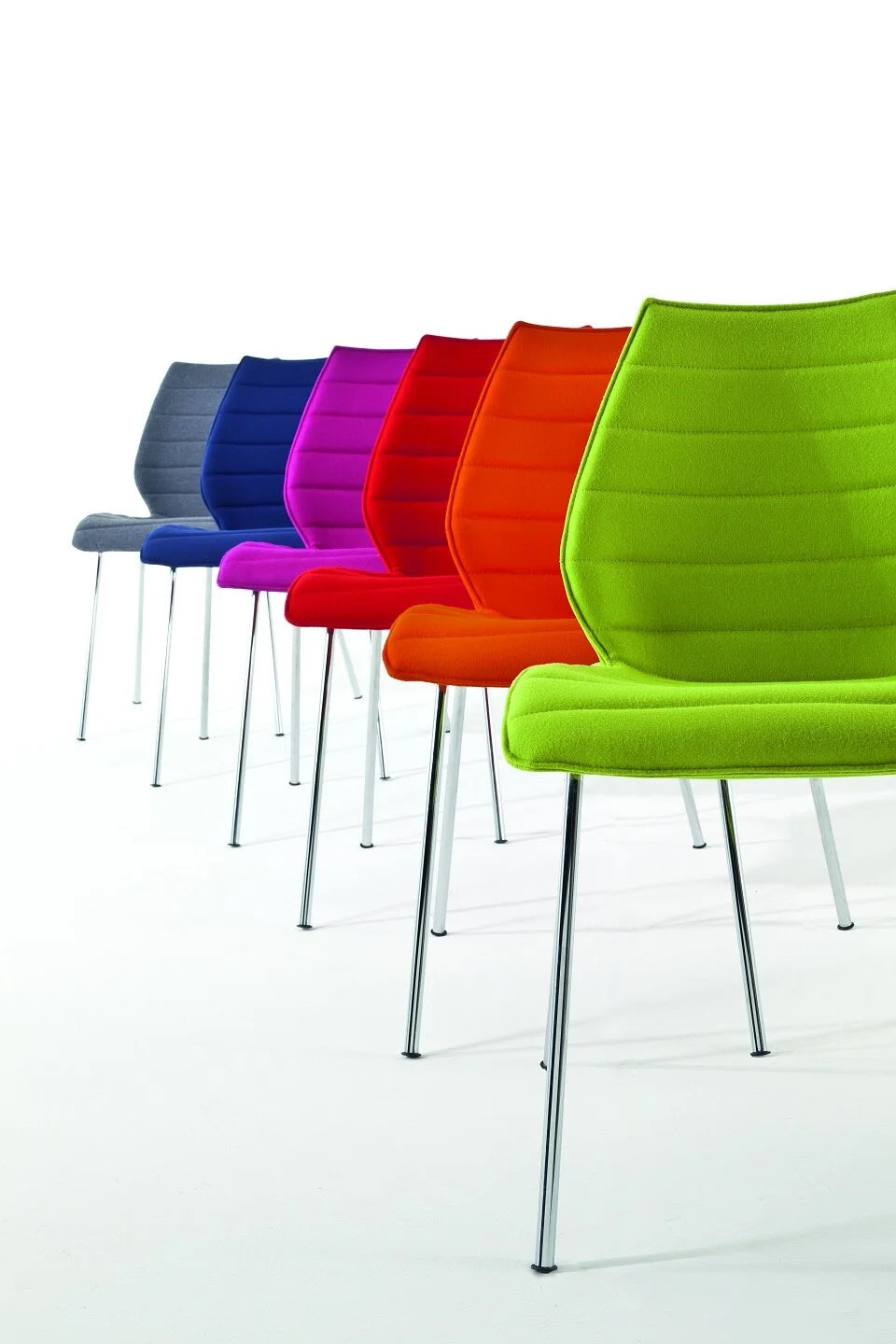 Kartell Maui Soft Trevira Armchair, Acid Green