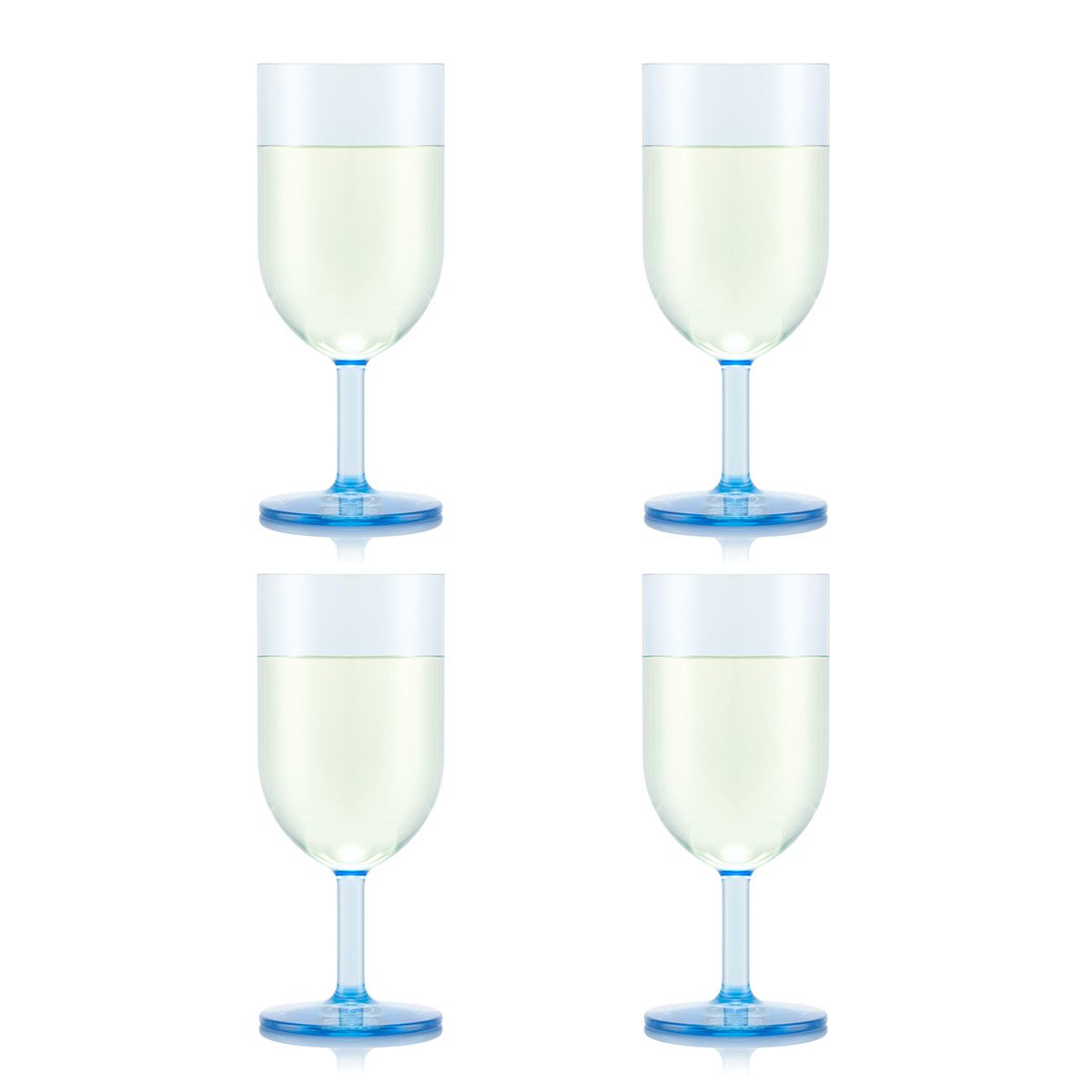 Bodum Oktett White Wine Glasses 4 Pcs. 0,23 L, Blue Moon