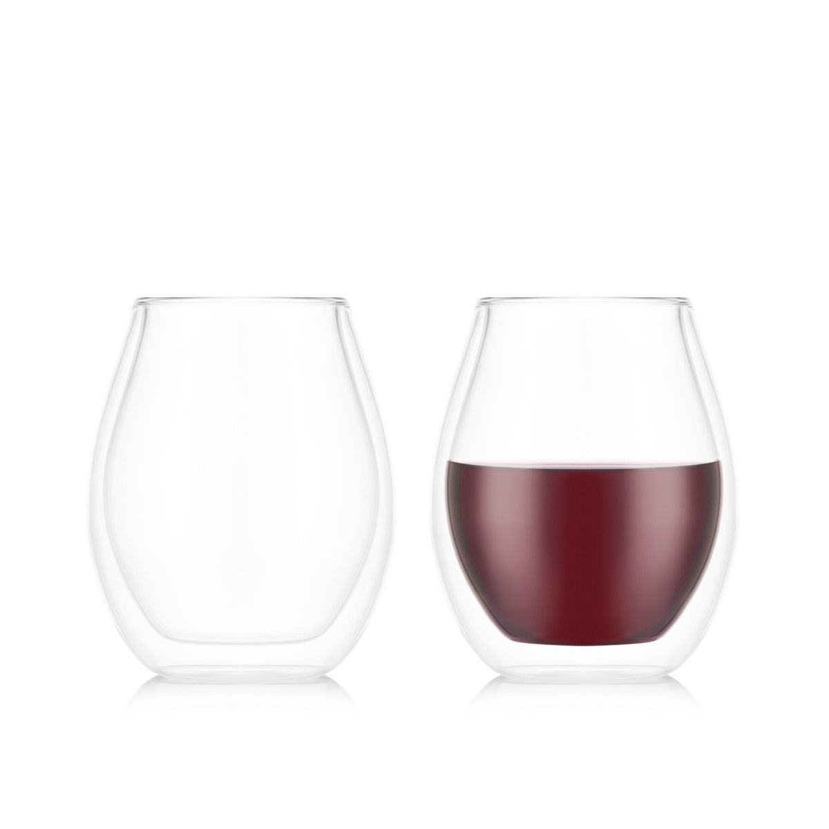 Bodum Skål Double Wall Glasses 2 Pcs., Syrah 0.45 L