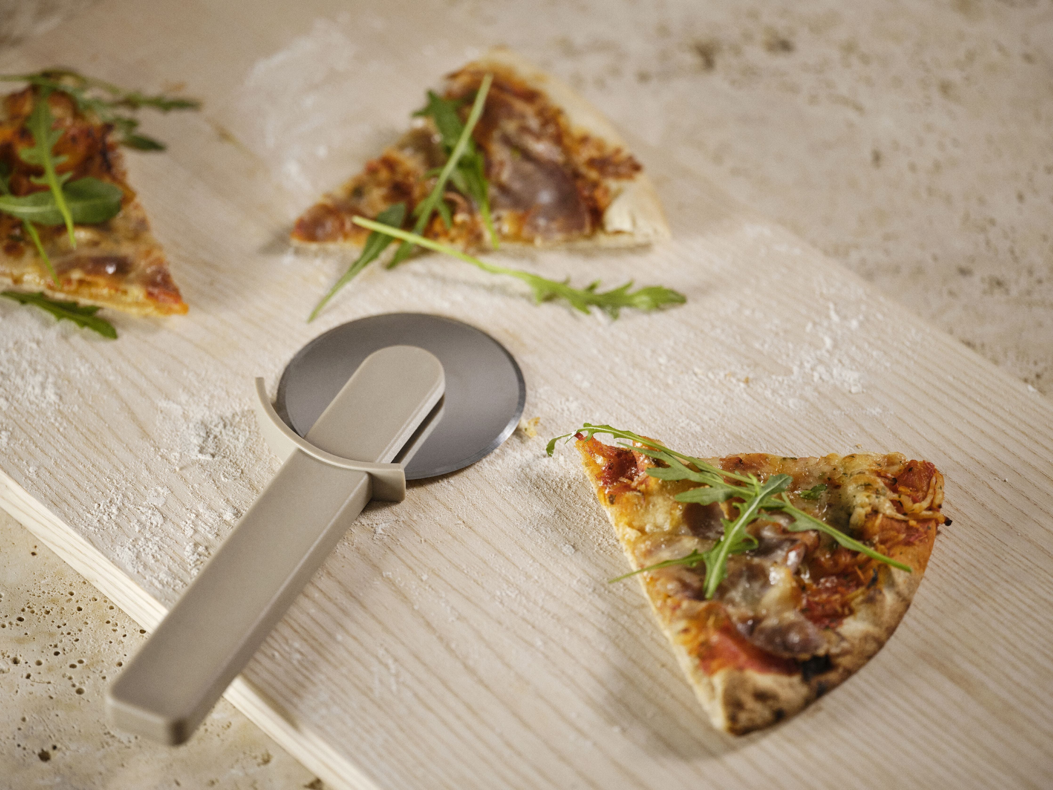 Zone Denmark Singles Pizza Slicer, Soft Taupe