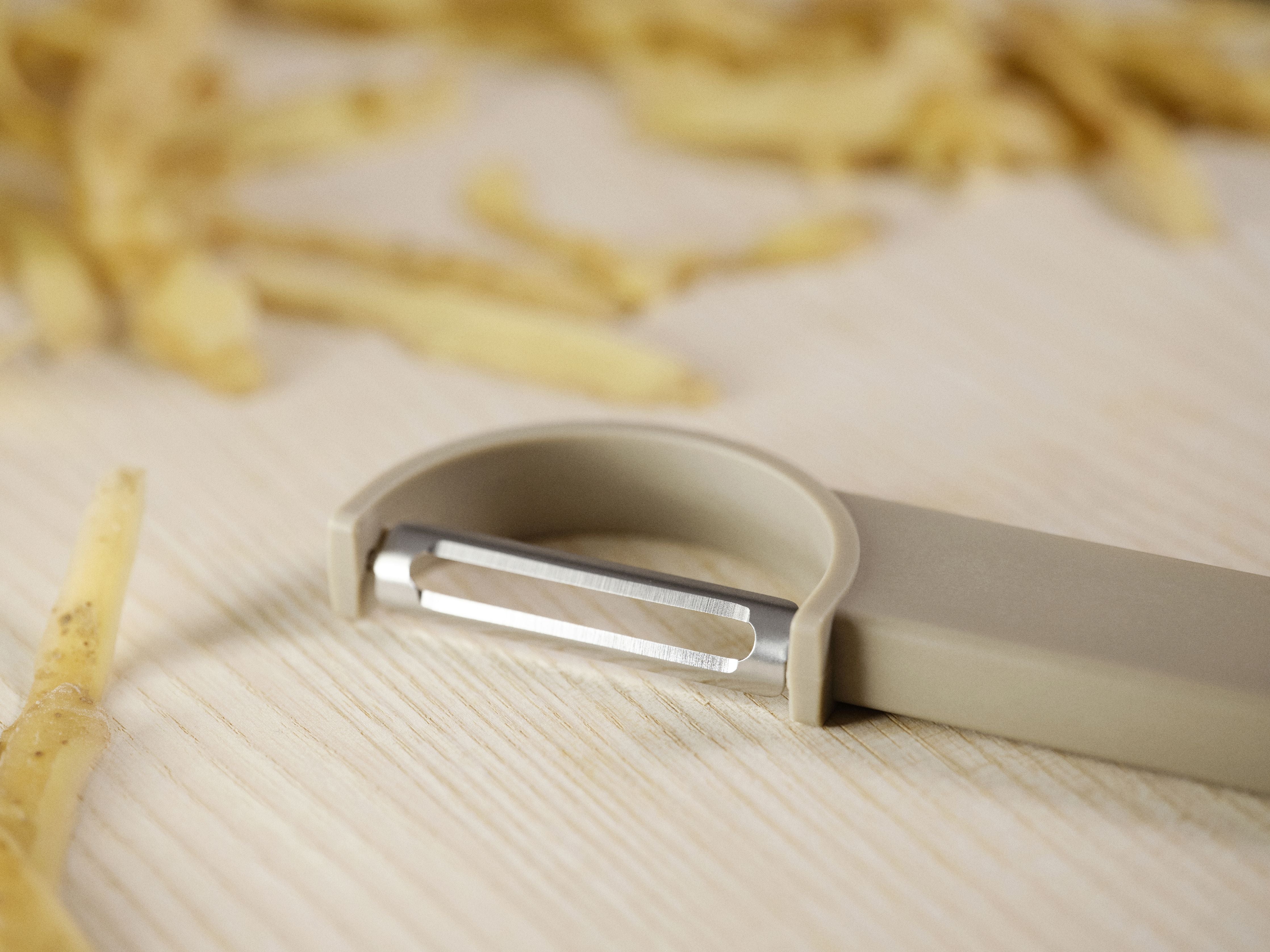 Zóna Dánsko Singles Groleble Peeler 16x3,2 cm, Soft Taupe