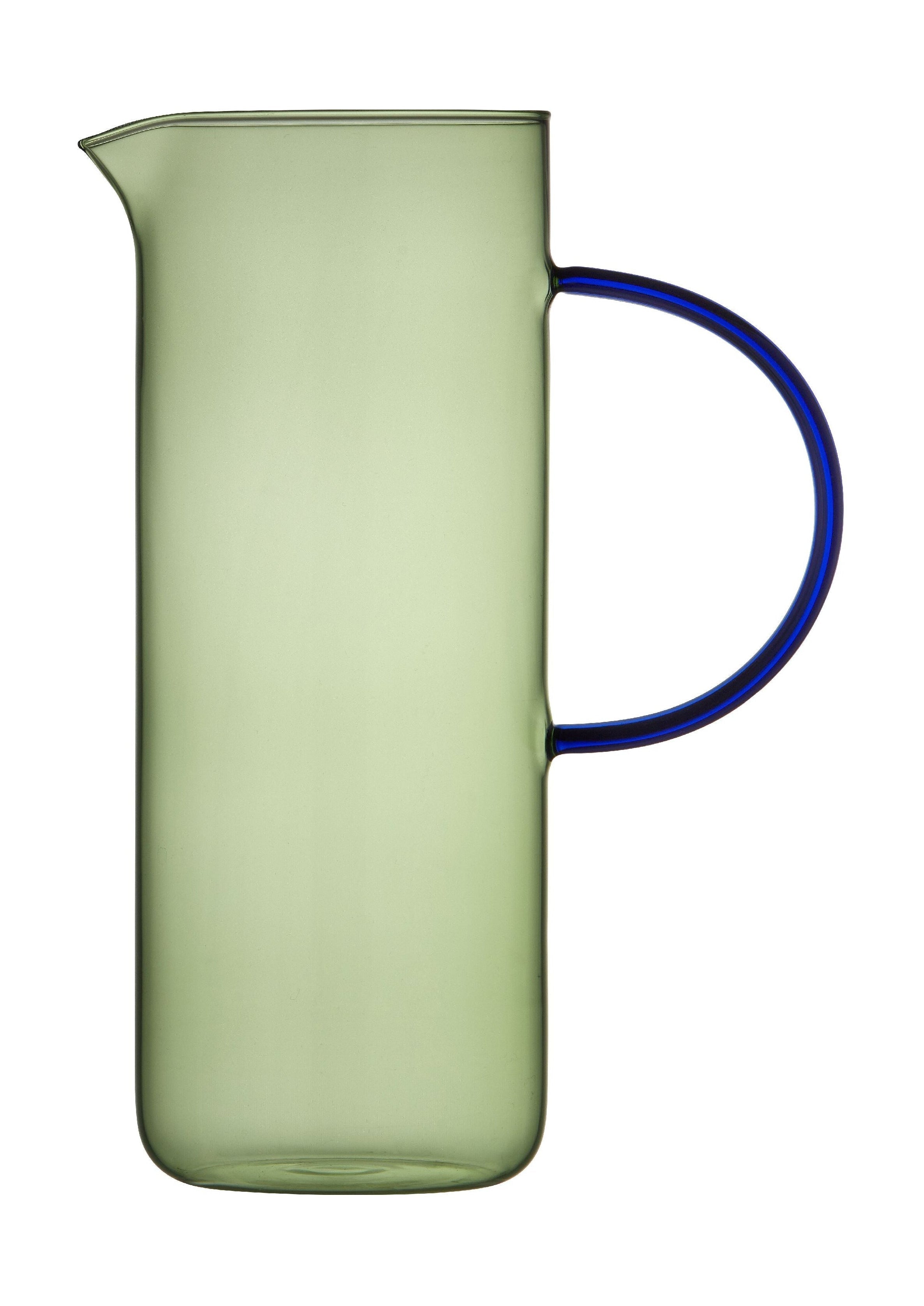 Lyngby Glas Torino Glass džbán 1,1 l, zelená/modrá