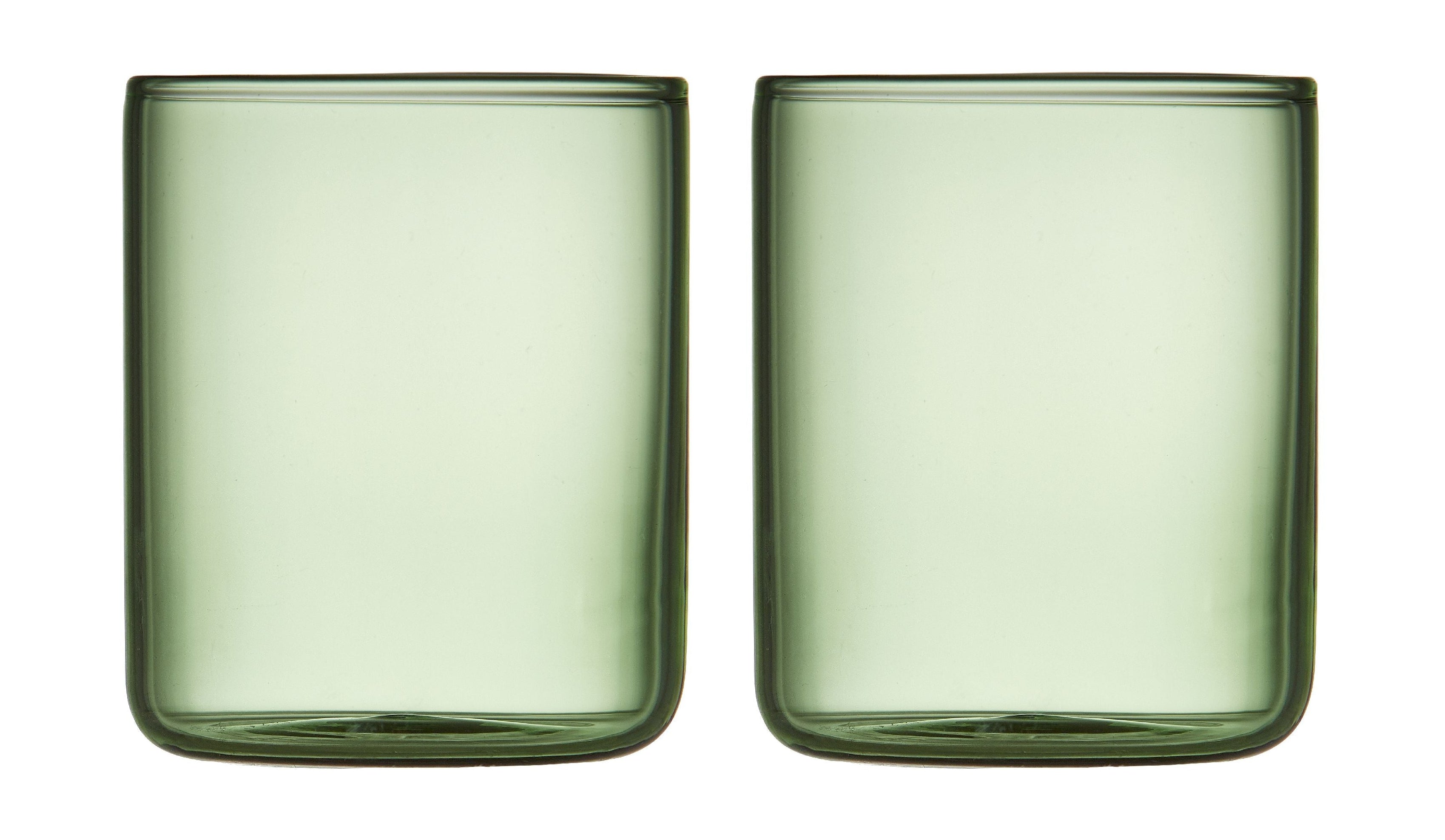 Lyngby Glas Torino Shot Glass 6 Cl 2 PCS, zelená