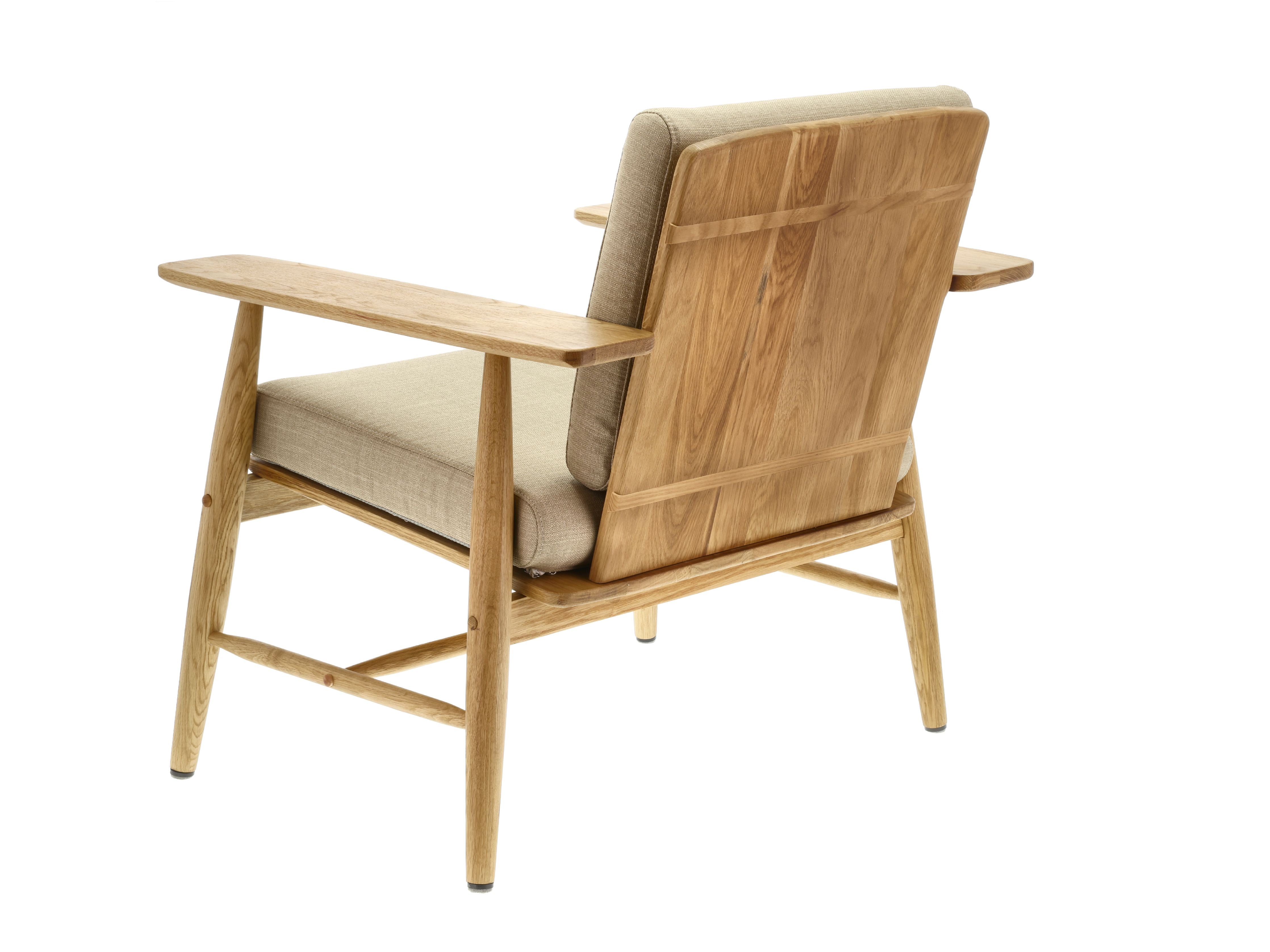 Villa Collection Bodo Lounge Chair, Nature Oiled