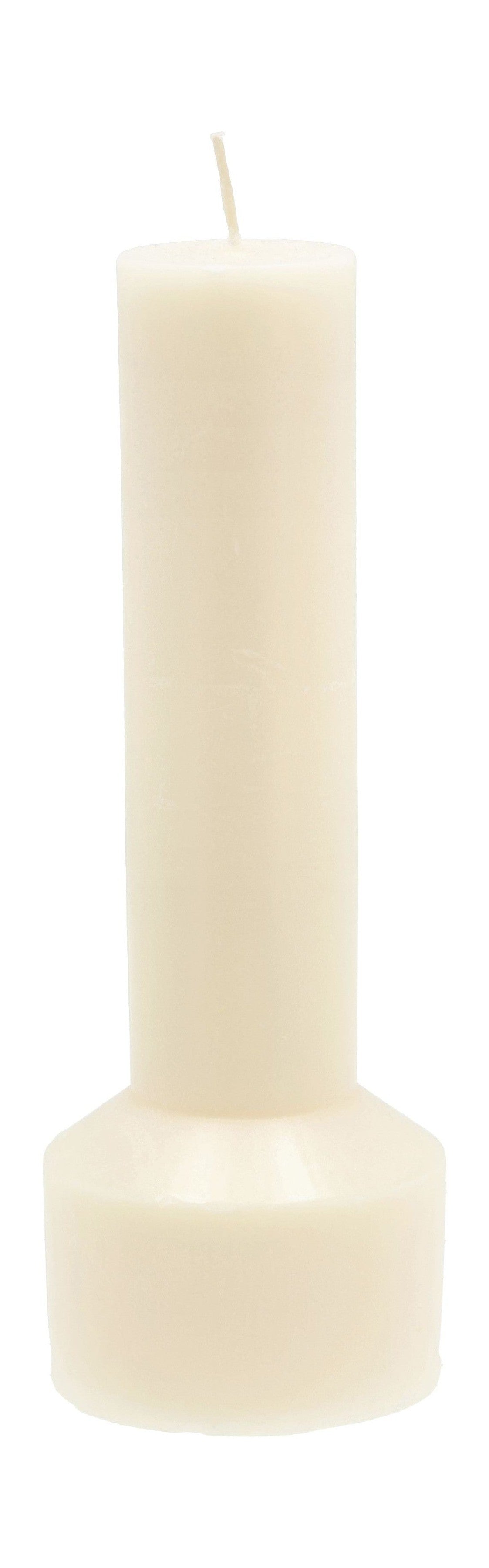 Villa Collection Hvils Pillar Candle ø 7 X 20 Cm, krémová