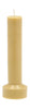 Villa Collection Hviils Pillar Candle ø 8 X 23 Cm, Dusty Yellow