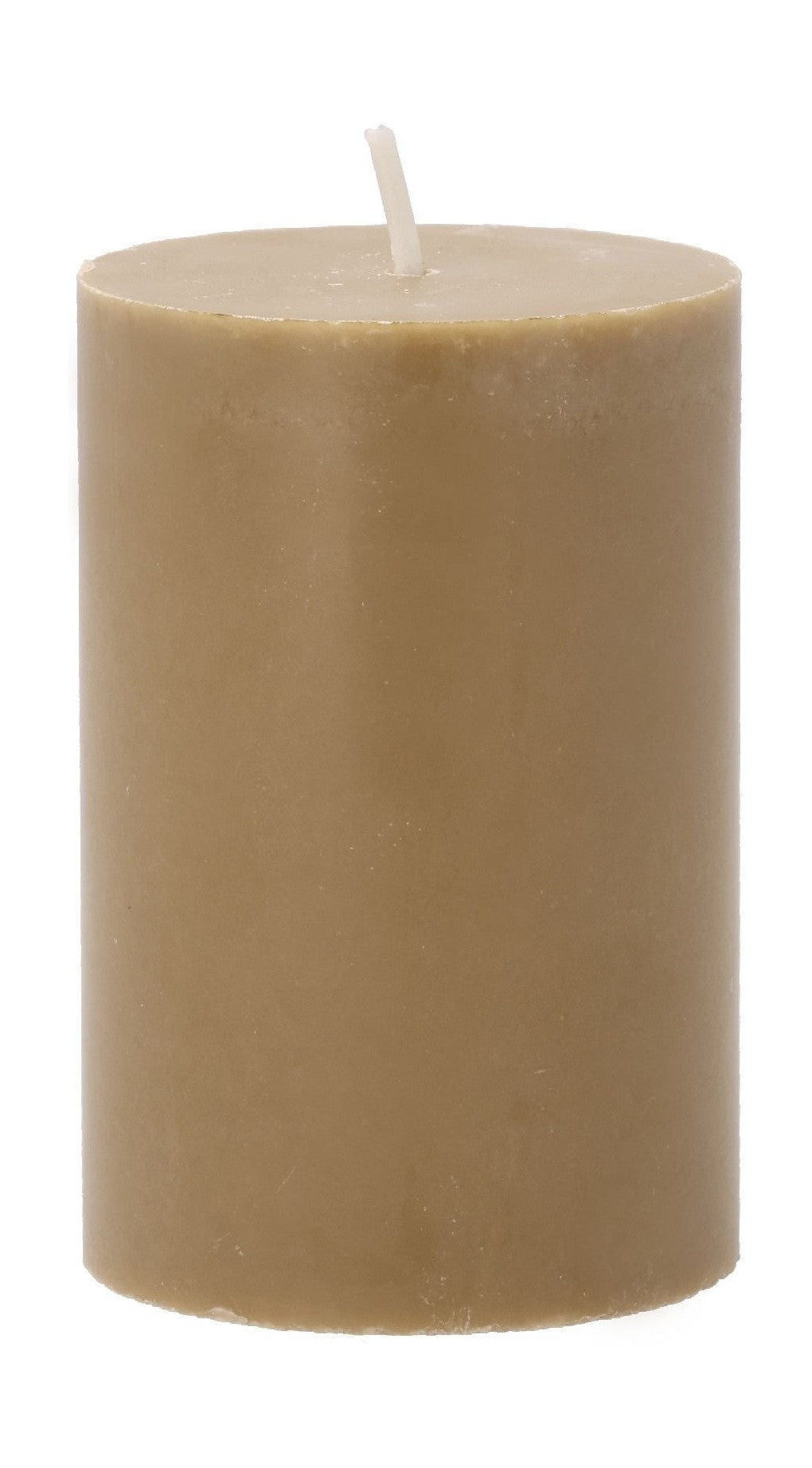 Villa Collection Trae Pillar Candle ø 6 X 9 Cm, Amber