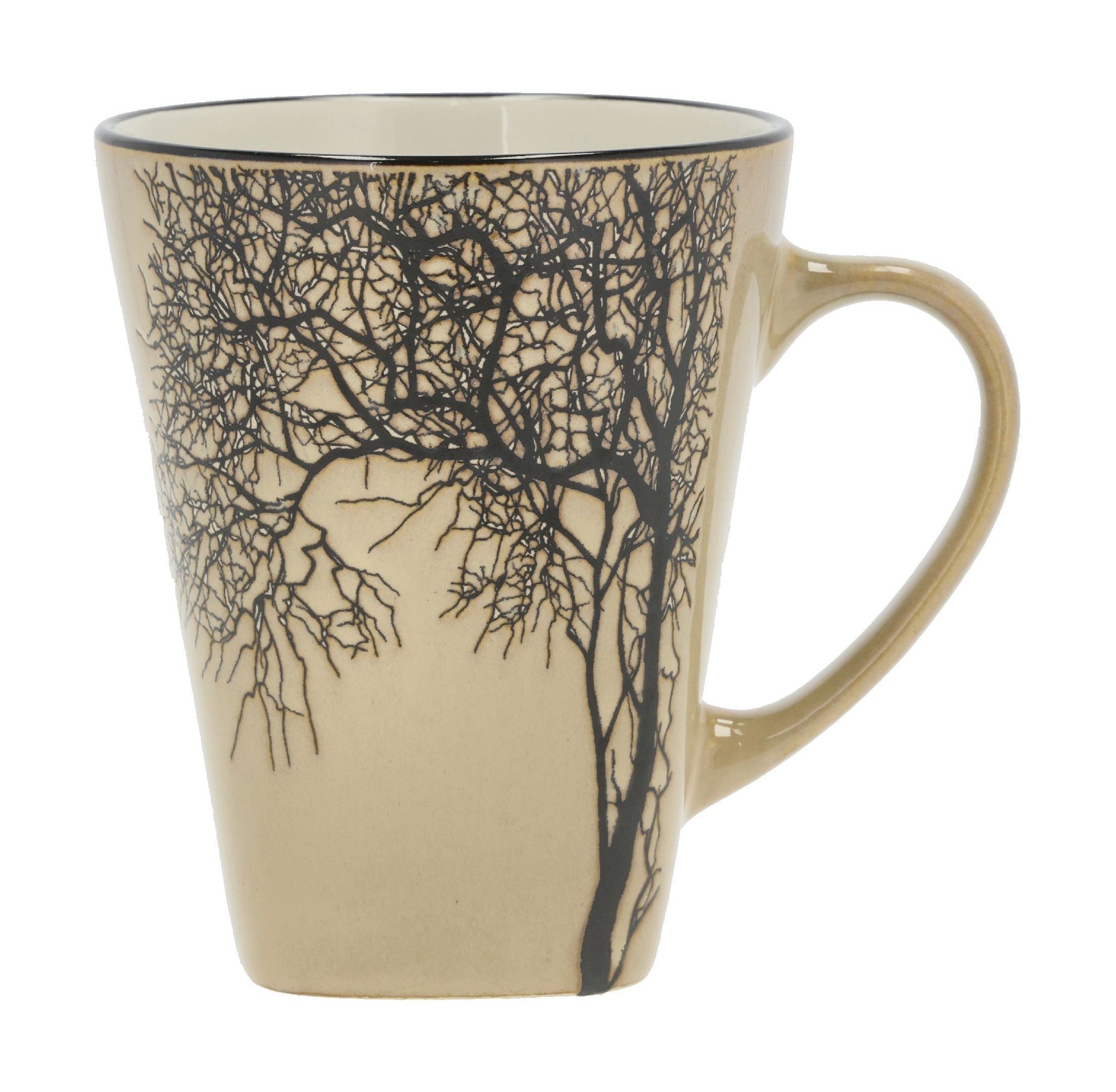 Villa Collection Hela Mug øx H 9 X 11 Cm, 0.35 Liter, Brown