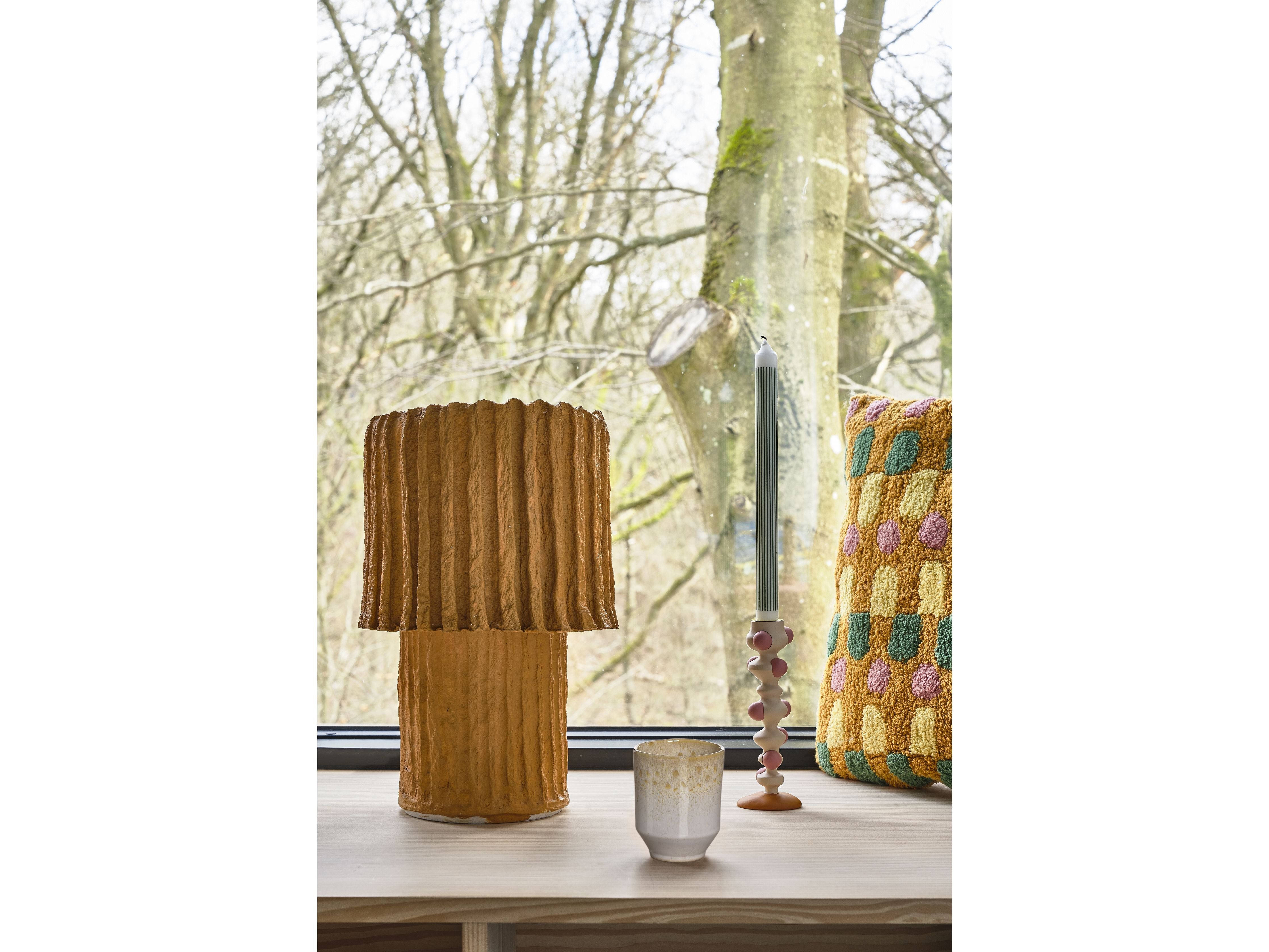 Villa Collection Styles Lamp ø 25 X 44 Cm, Amber