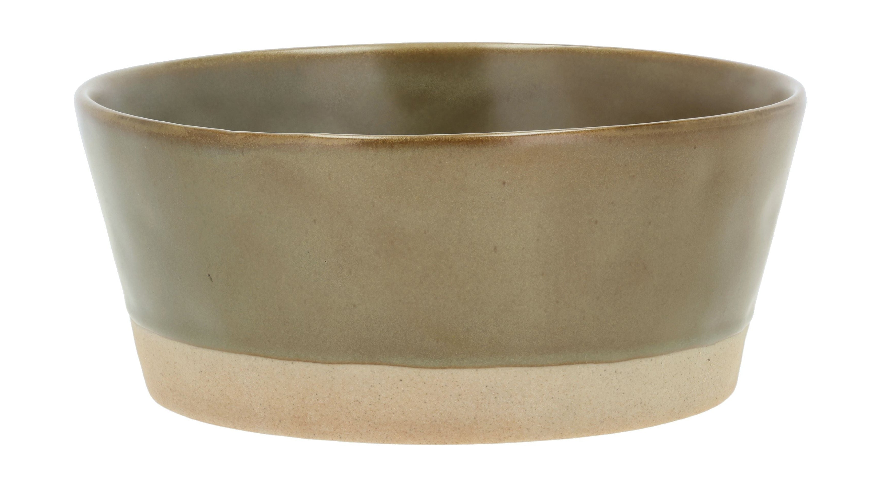 Villa Collection Evig Serving Bowl Ø 19 x 8,5 cm, hnědá