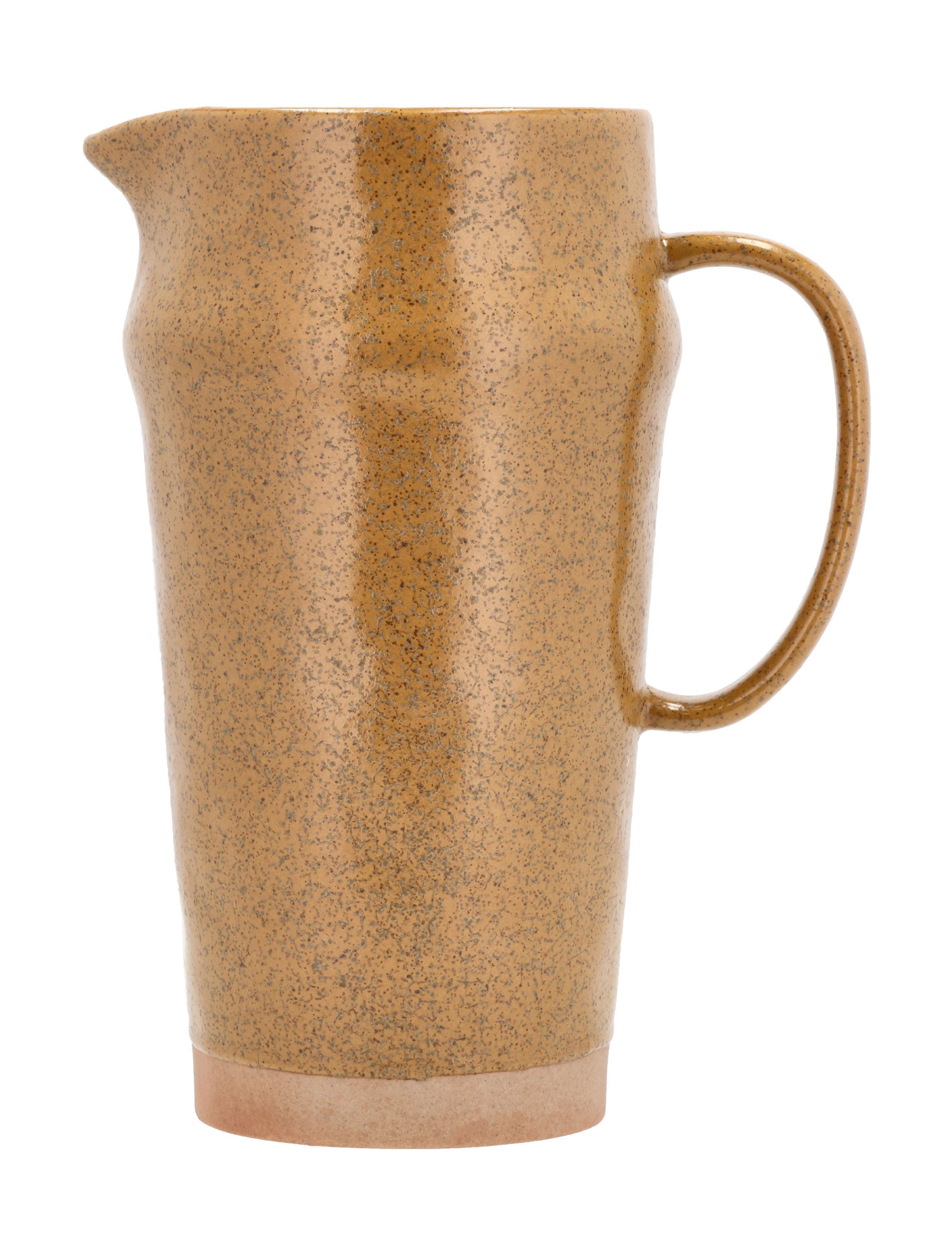 Villa Collection Evig Jug 17 X 12.8 X 22 Cm, 2.1 Liter, Amber