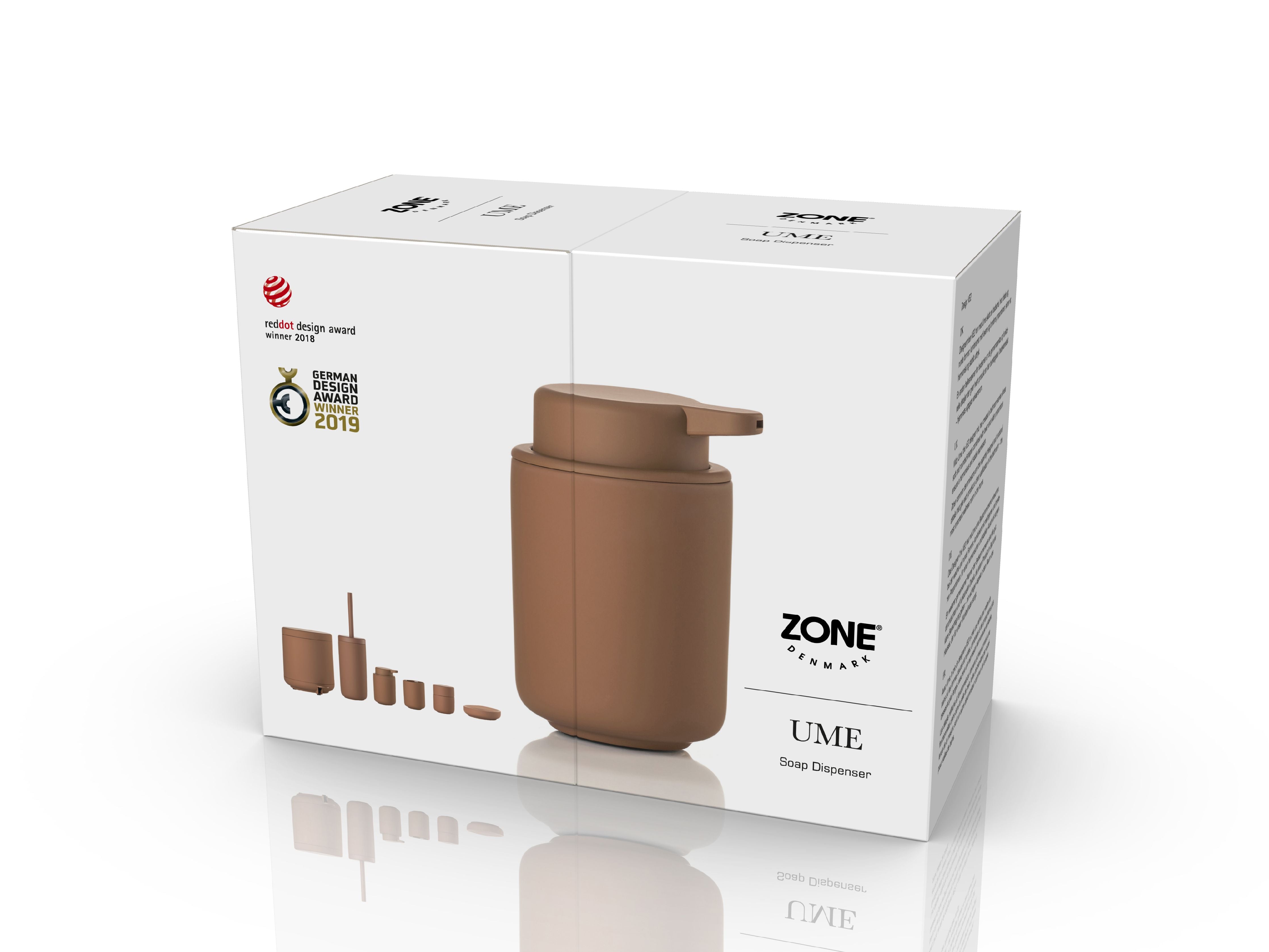 Zone Denmark Ume Soap Dispenser 0.25 Liter, Terracotta