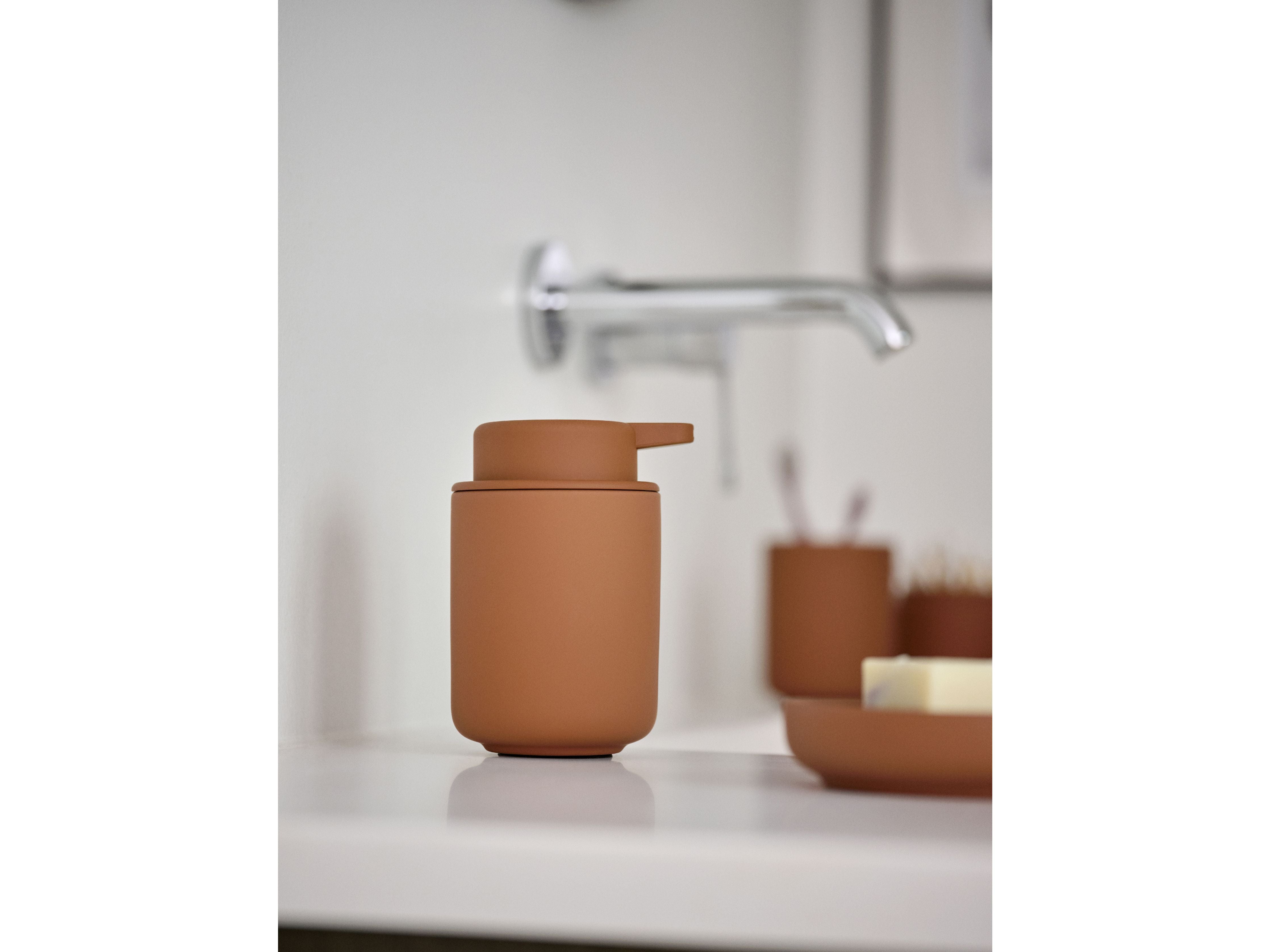 Zone Denmark Ume Soap Dispenser 0.25 Liter, Terracotta