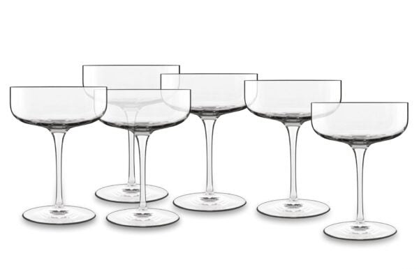 Luigi Borlioli Vinalia Champagne Glass 30 Cl 6 ks.