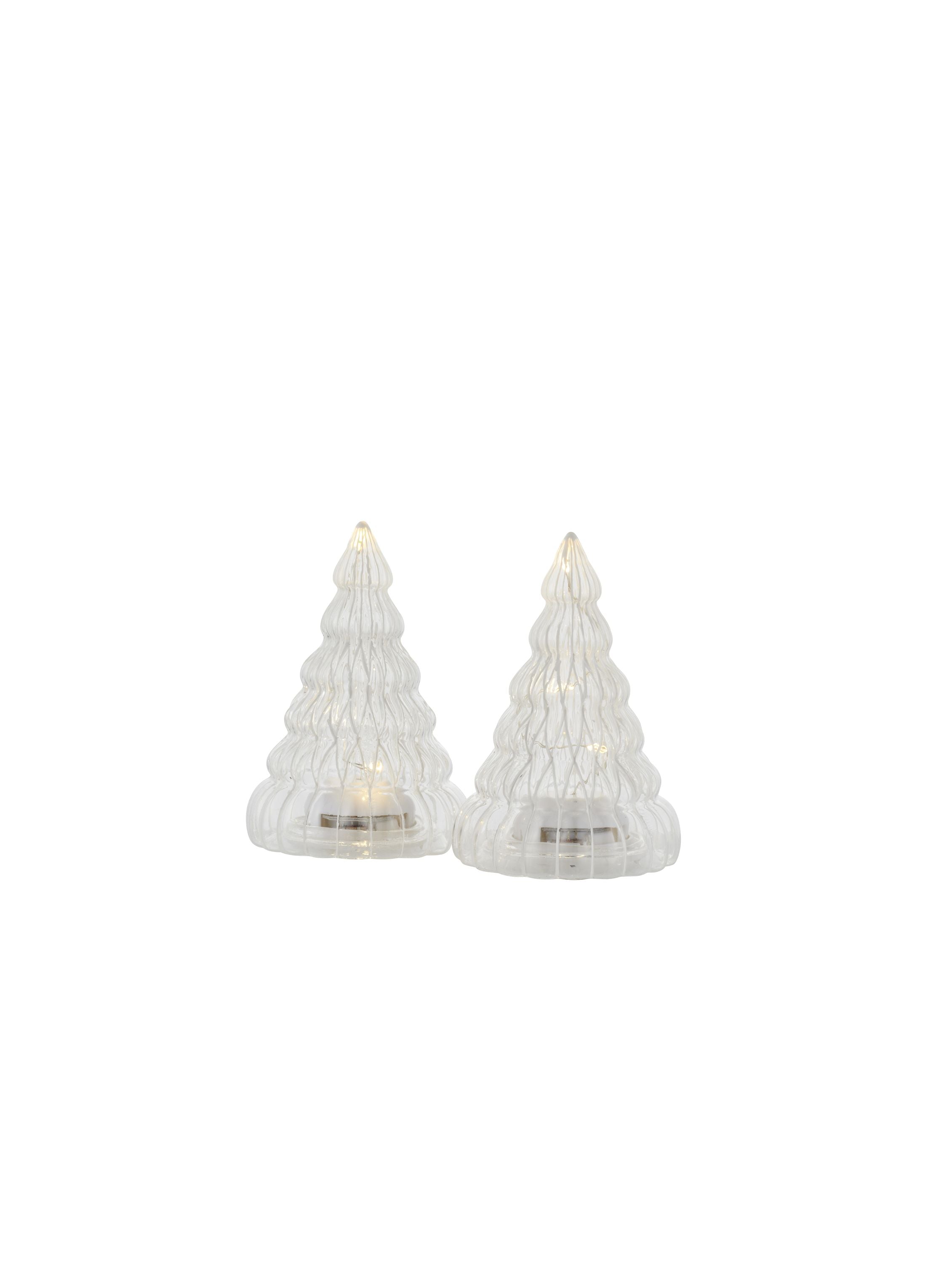 Sirius Lucy Tree 2pcs H9cm, čistý/bílý