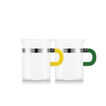 Bodum Chambord Tea Cup 2 Pcs., Yellow