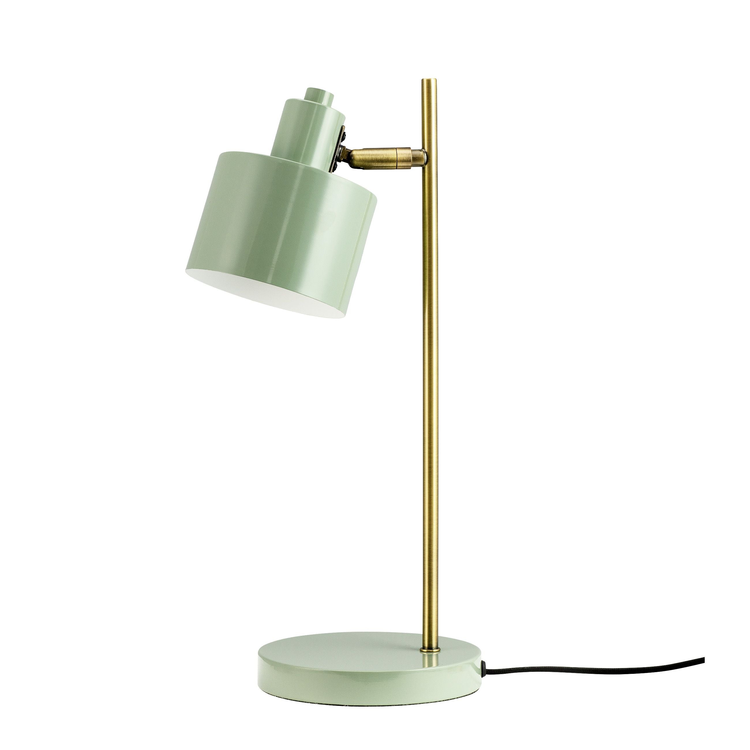 Dyberg Larsen Ocean stolní lampa, olivová/mosaz