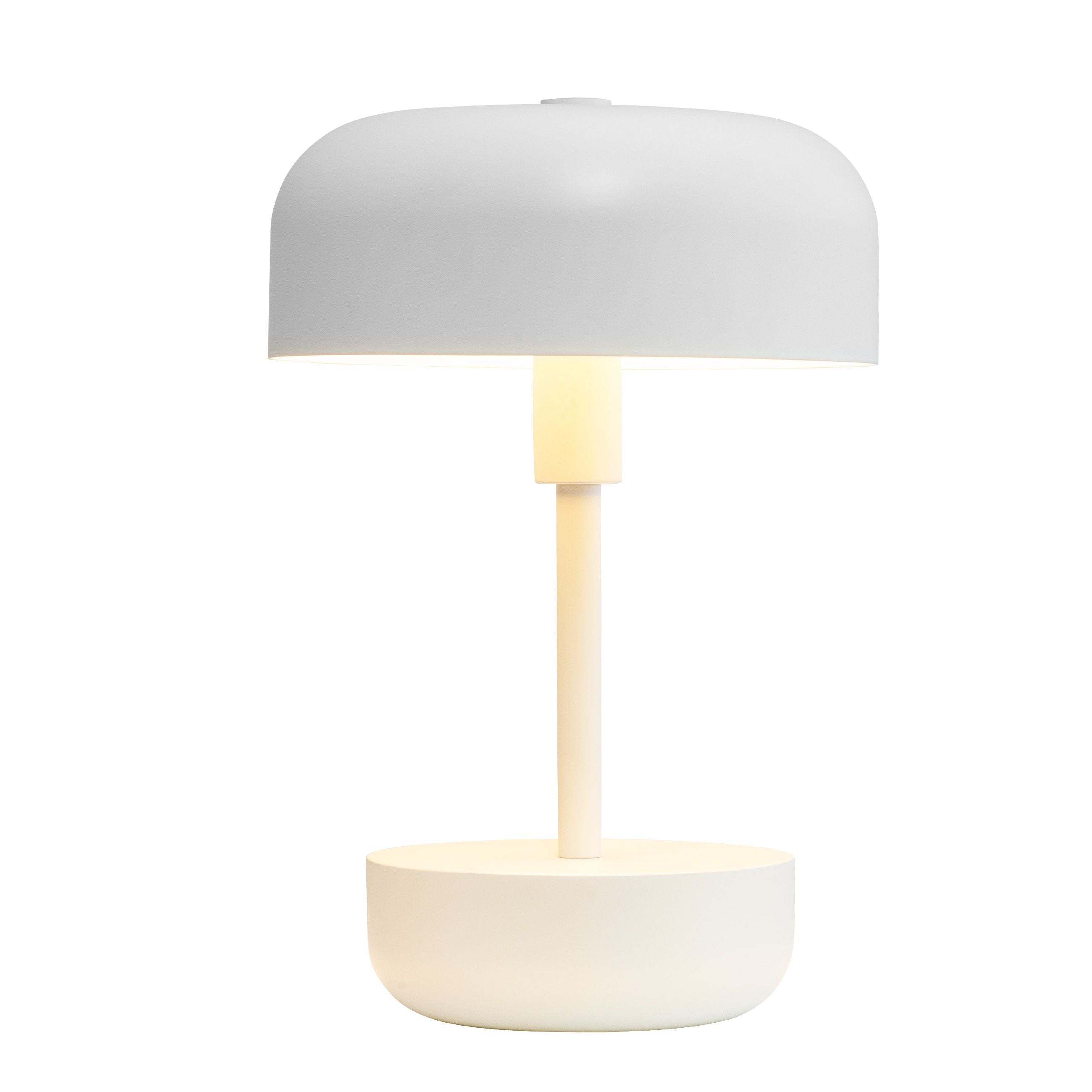 Dyberg Larsen Haipot dobíjecí stolní lampa, bílá