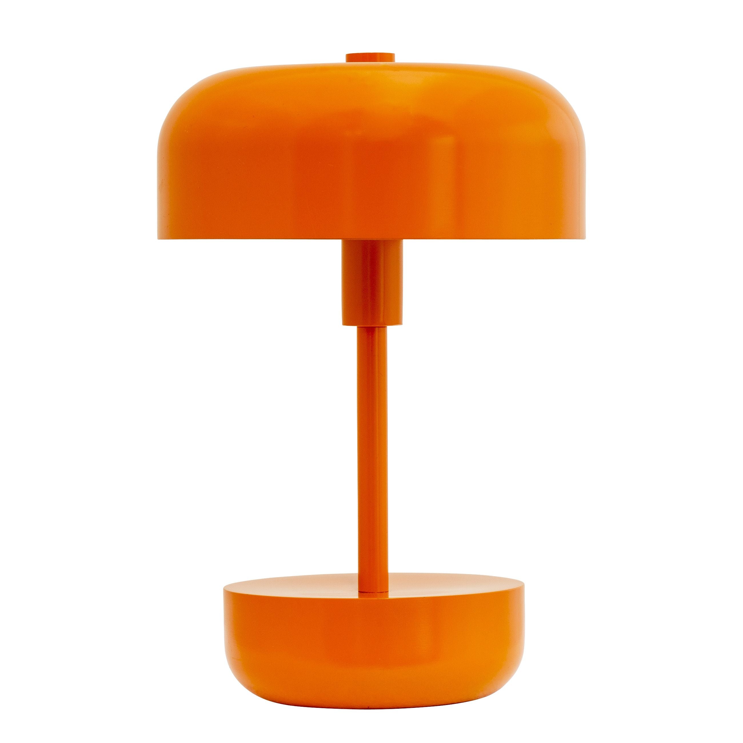 Dyberg Larsen Haipot dobíjecí stolní lampa, oranžová