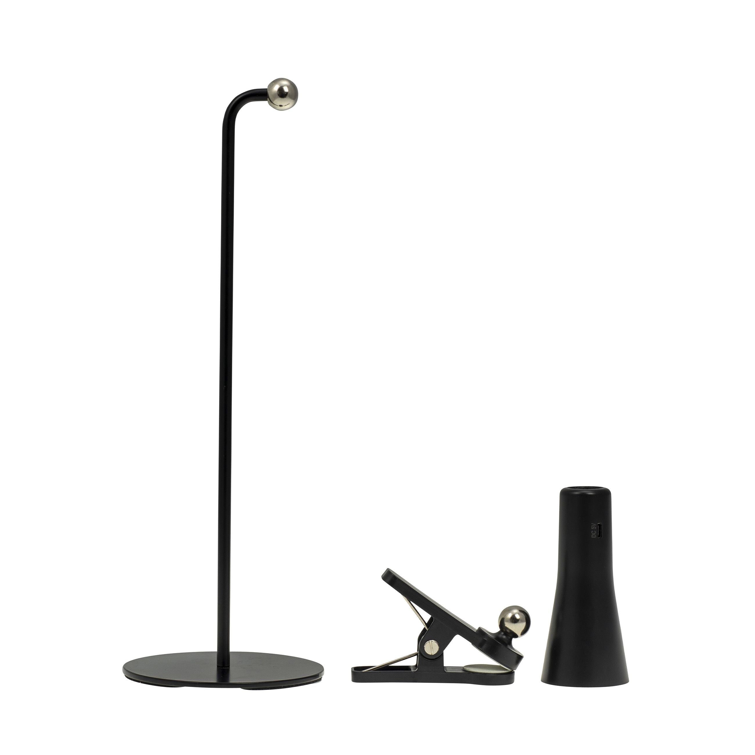 Dyberg Larsen 4 In One Rechargeable Table Lamp, Black