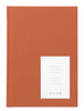 Notem Studio dokonce Weekly Journal Medium, Sienna Cloth