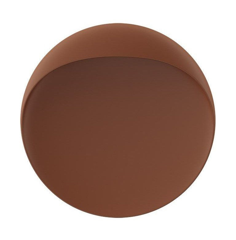 Louis Poulsen Flindt Wall Lamp LED 3000 K 10 W Ø20 cm, Corten