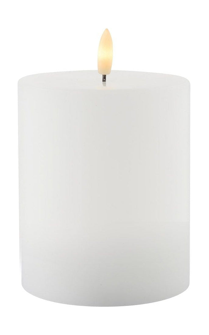 Sirius Sille dobíjecí svíčka White, Ø10x H12,5 cm