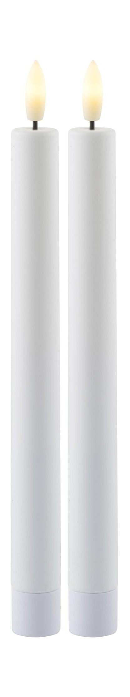 Sirius Sille dobíjecí korunní LED světlo 2 ks. Bílá Øx H 2,2x25 cm