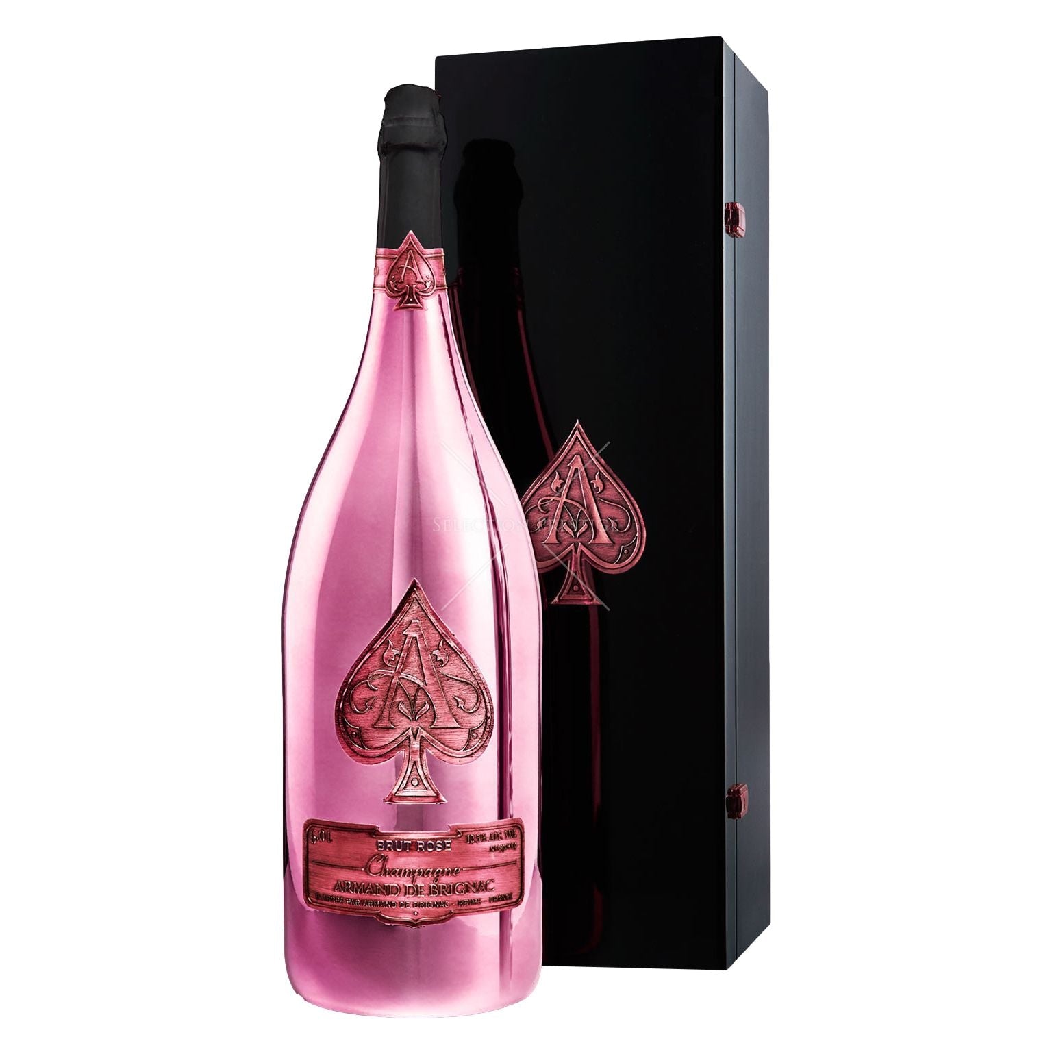 ARMAND de Brignac Rosé v dřevěné krabici 6 l