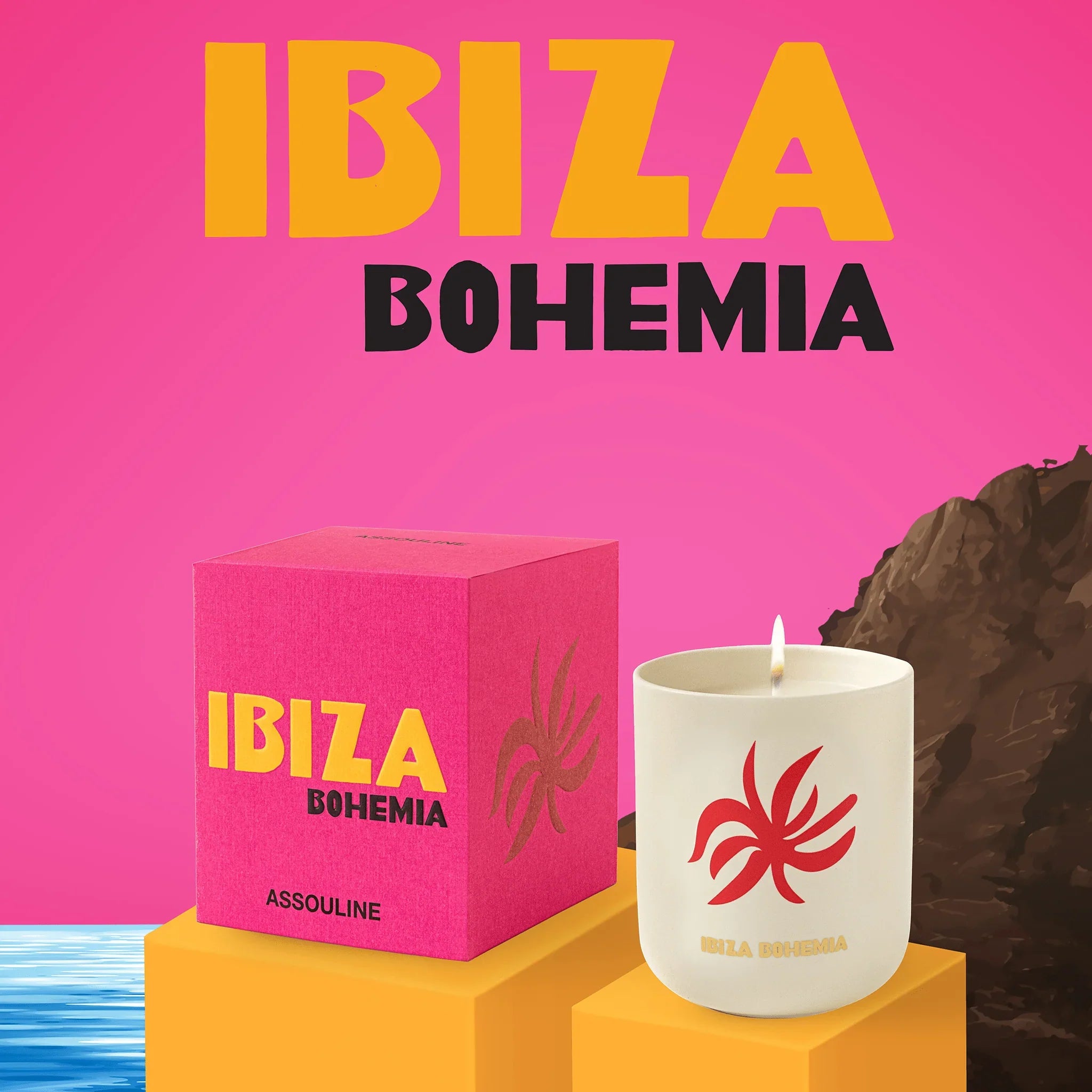 Assouline Ibiza Bohemia – svíčka Travel From Home