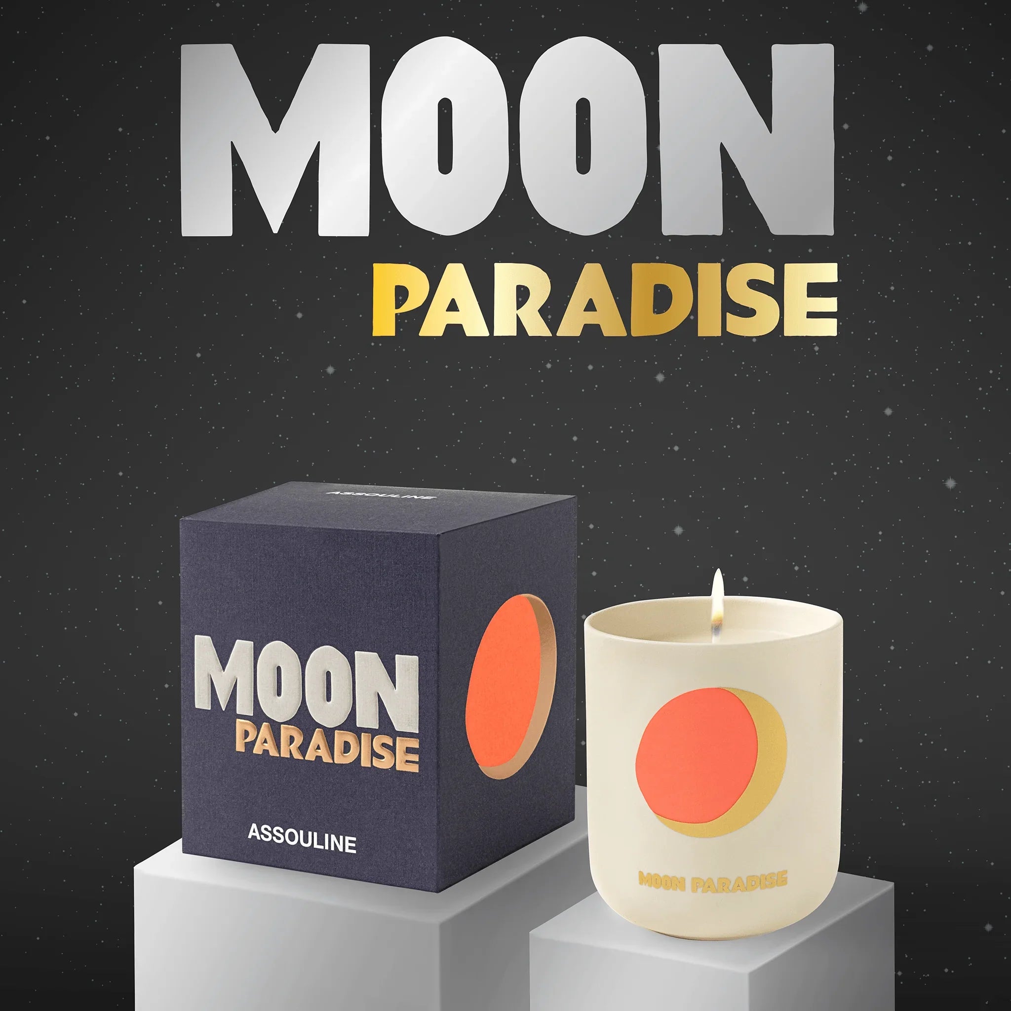 Assouline Moon Paradise – Cestování z domova svíčka