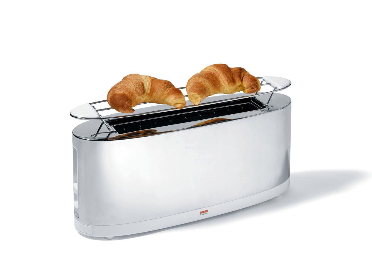 Alessi SG68 Toaster s chlebem Top, White