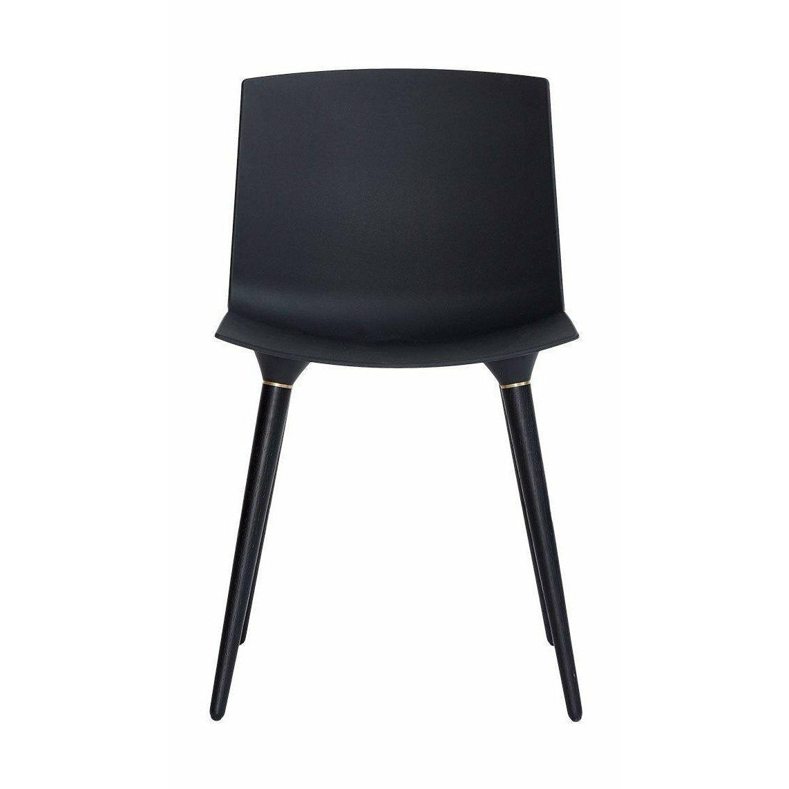 Andersen Furniture TAC Židle Black Lacquered dub, černé plastové sedadlo