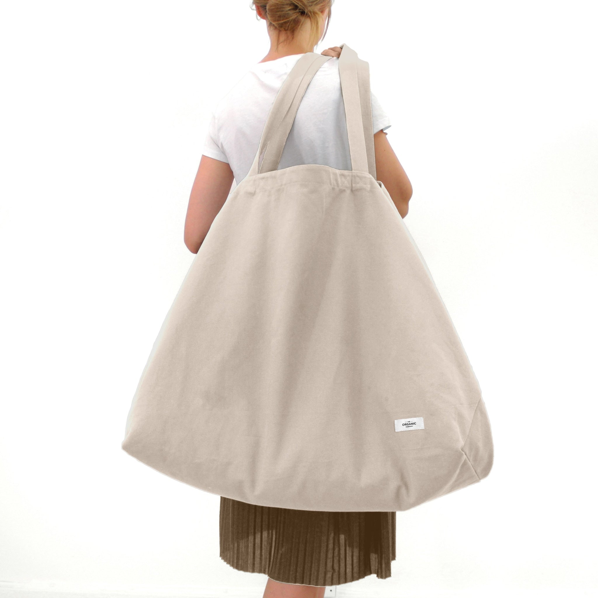 The Organic Company Big Long Bag, Stone