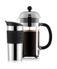 Bodum Chambord Set Coffee Caker a Vacuum Travel Hrnek s dvojitým zděným černou, 8 šálků