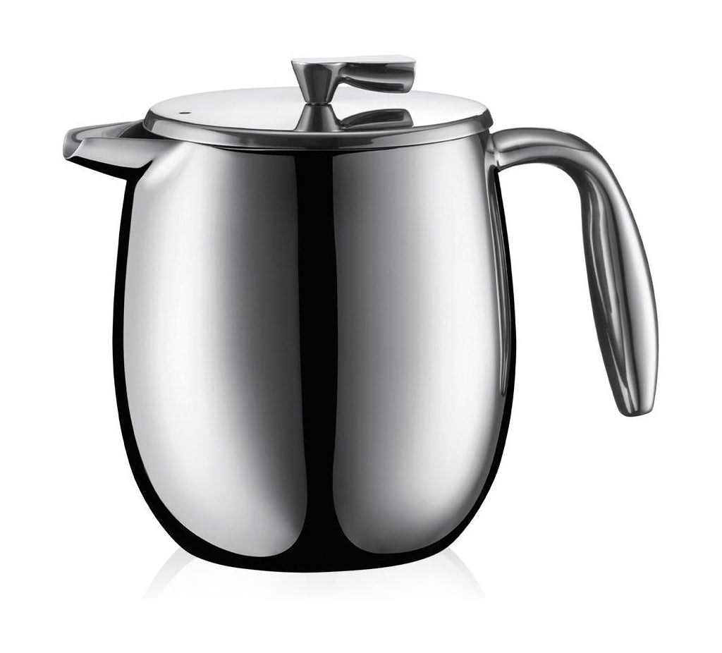 Bodom Columbia Double Wall Coffee Maker Chrome, 4 šálky