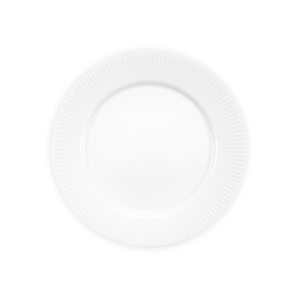 Bodové douro obědové desky porcelán bílé, 4 ks.