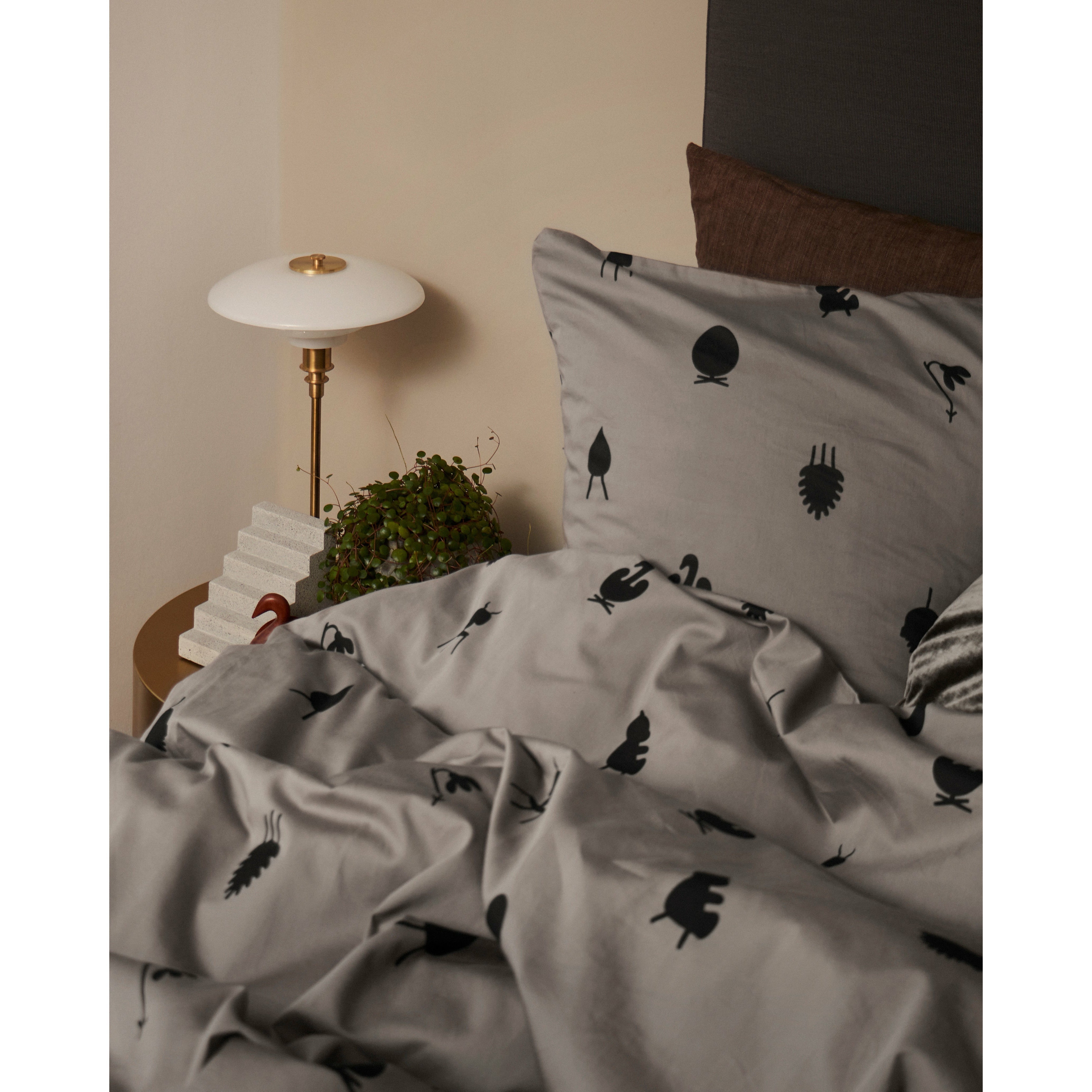 Ikony designu povlečení Brainchild Bed Linen 140x200 cm, Taupe